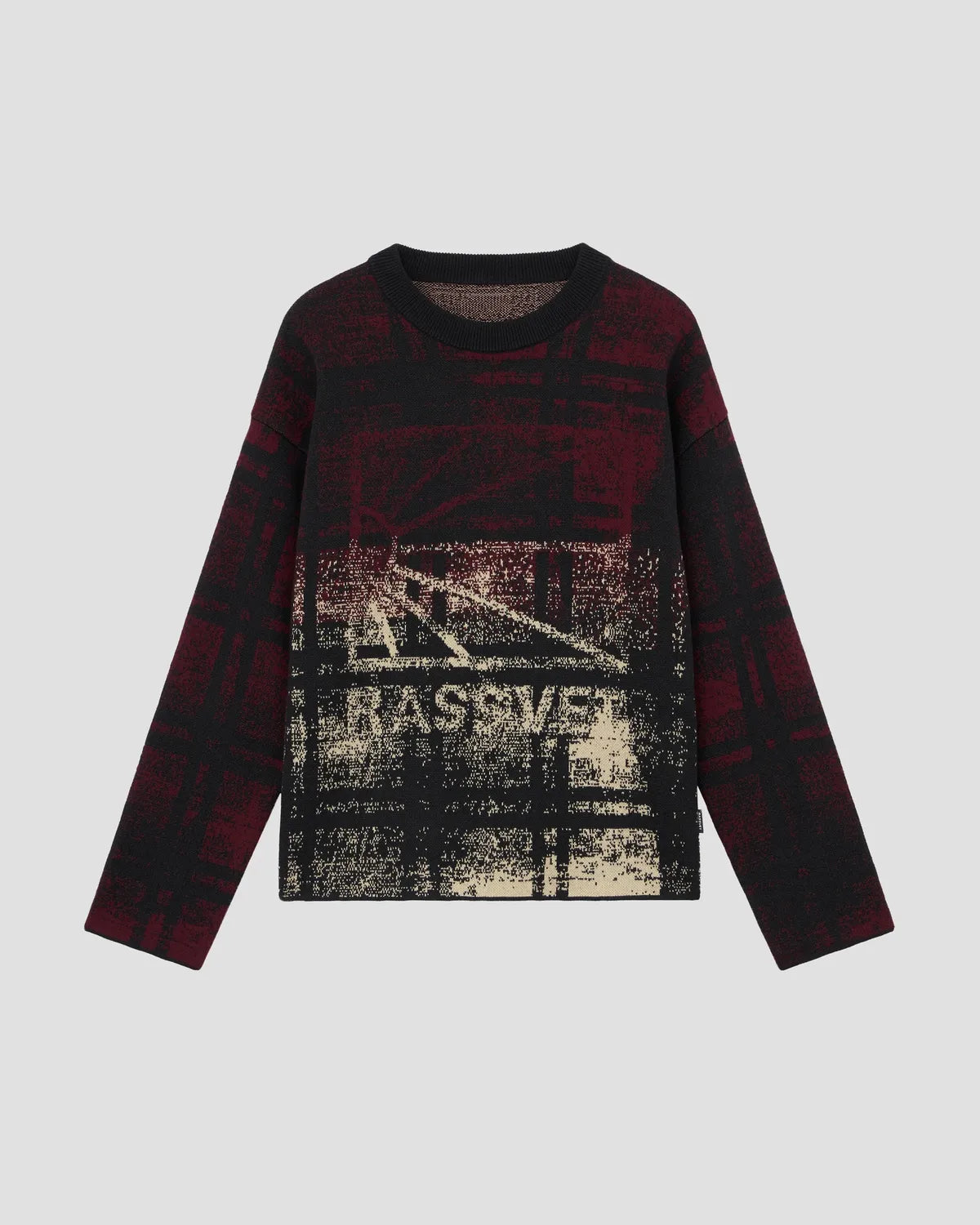 RASSVET の LOGO FADE KNIT SWEATER (PACC17N001)
