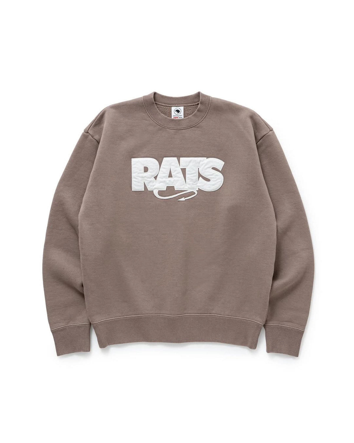 RATS の BOX LOGO CREW NECK SWEAT (25'RTC-1001)