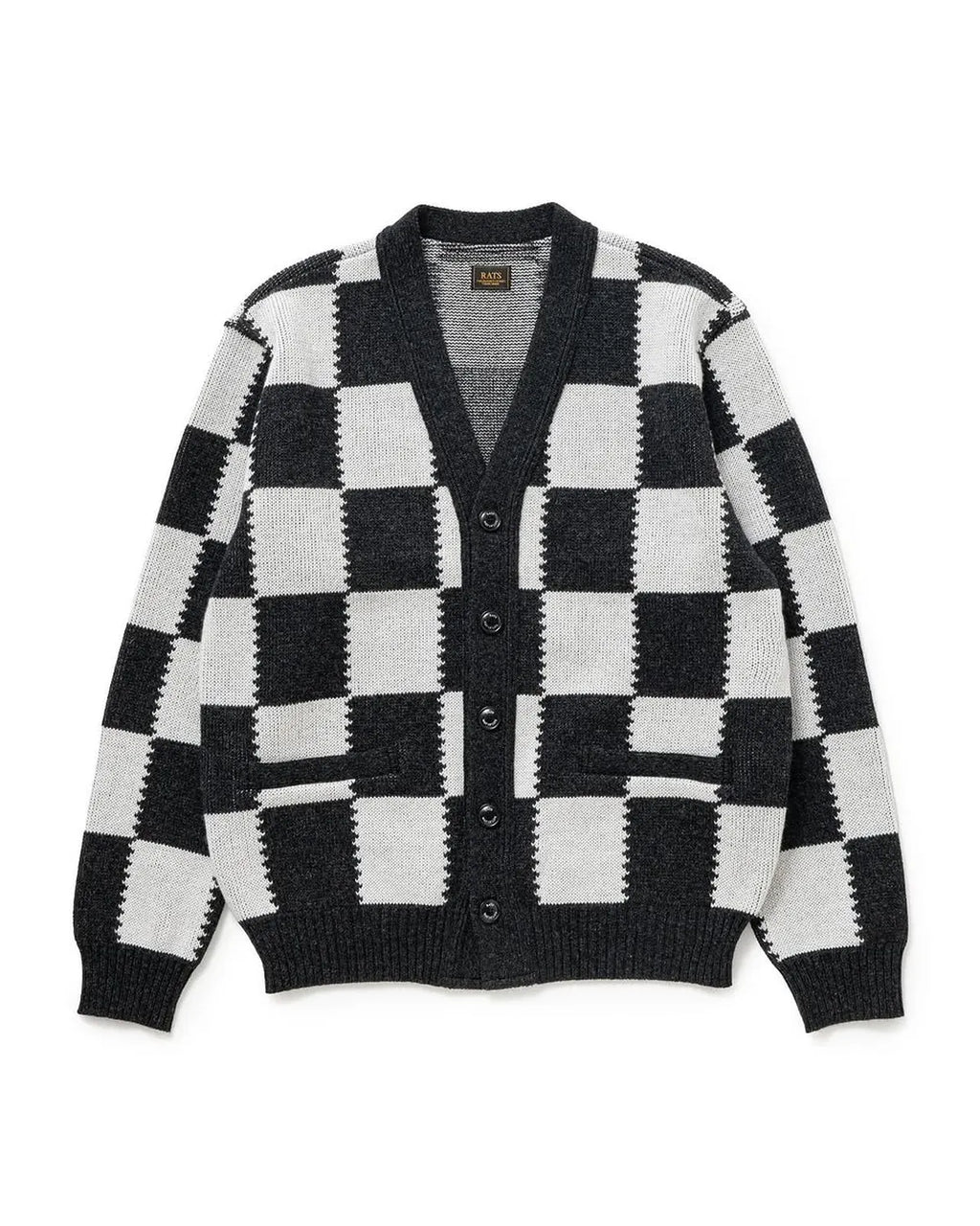 Lサイズ rats checker チェッカー カーディガン キムタク RATS(ラッツ) / CHECKER CARDIGAN | 公式通販・JACK in the NET