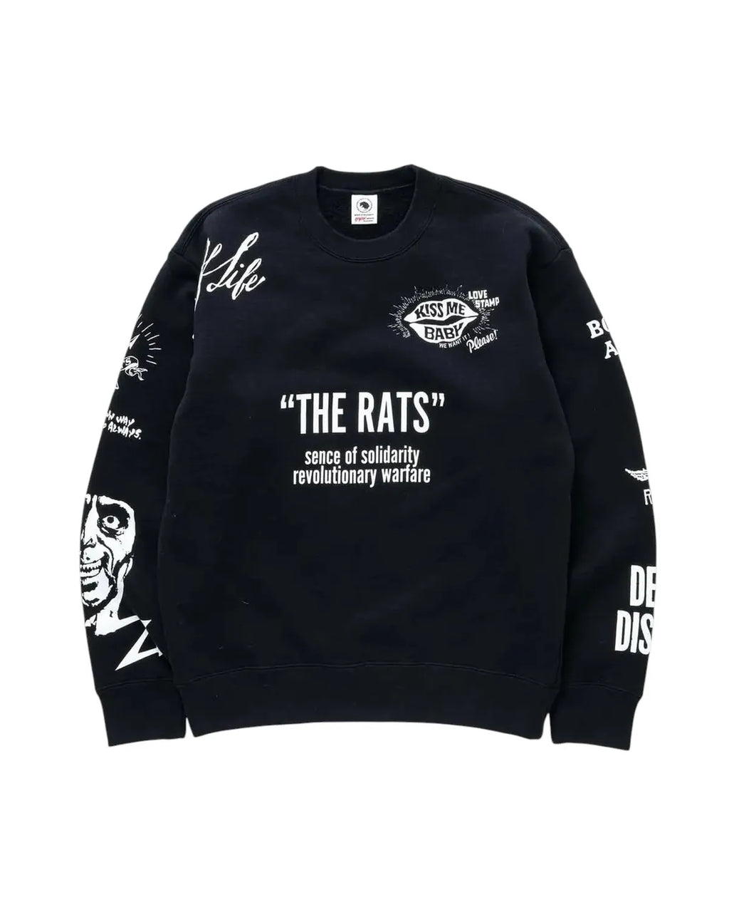 RATS(ラッツ) / CRAZY CREW NECK SWEAT | 公式通販・JACK in the NET RATS(ラッツ) / CRAZY CREW NECK SWEAT | 公式通販・JACK in the NET