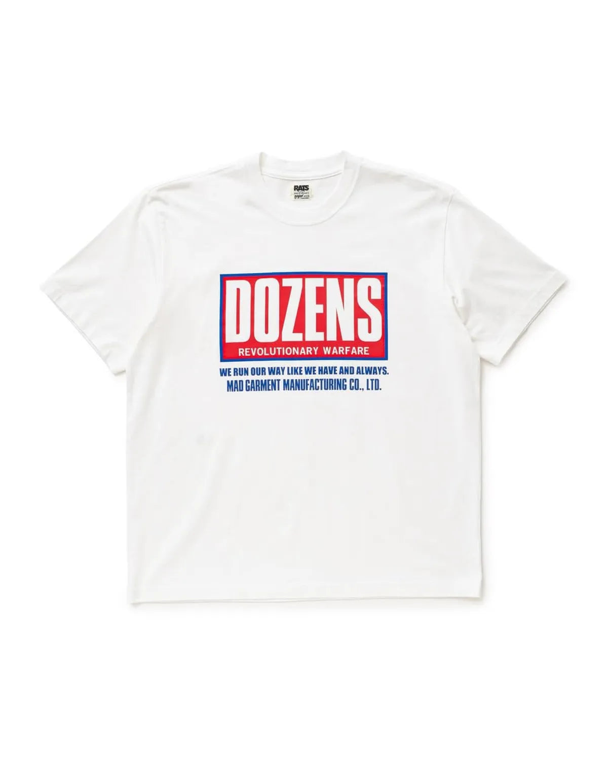 RATS の DOZENS TEE (26'RT-0502)