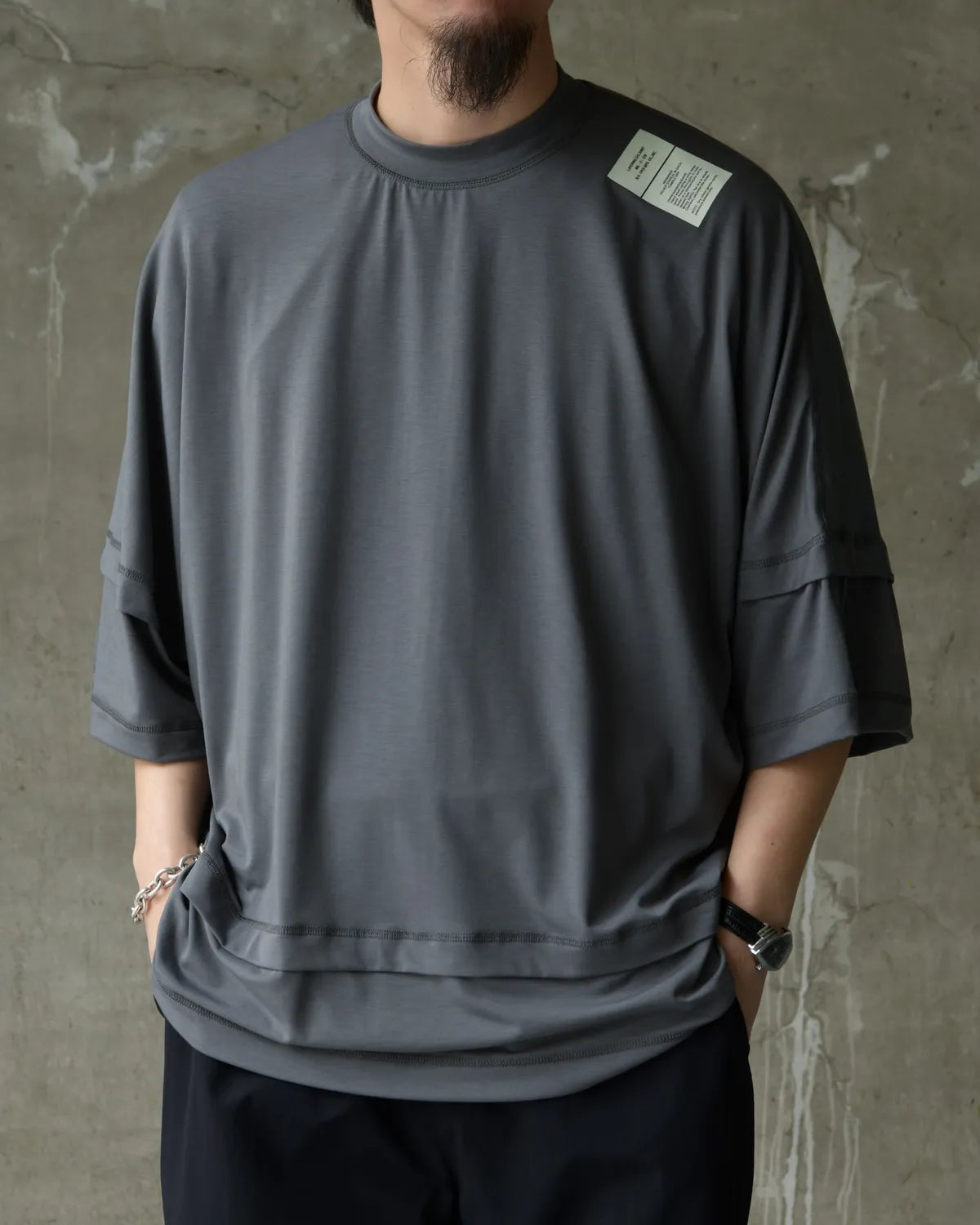 N.HOOLYWOOD TEST PRODUCT EXCHANGE SERVICE / LAYERED T-SHIRT (9261-CS54-007)