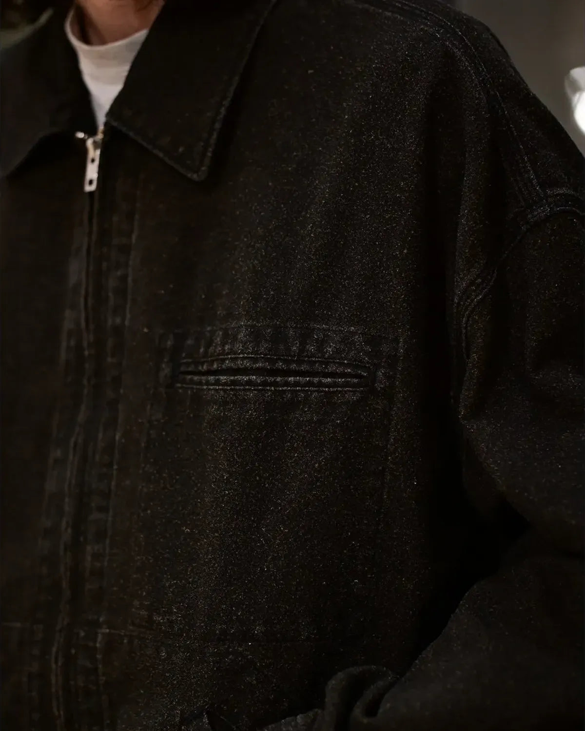 COOTIE PRODUCTIONS® / Grainy Denim Work Jacket (CTE-26S207)