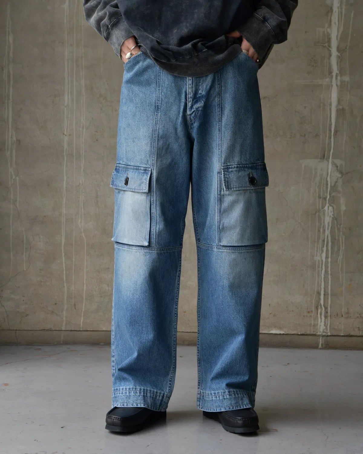 N.HOOLYWOOD COMPILE / FLAP-POCKET DENIM PANTS (2261-CP22-012-W)