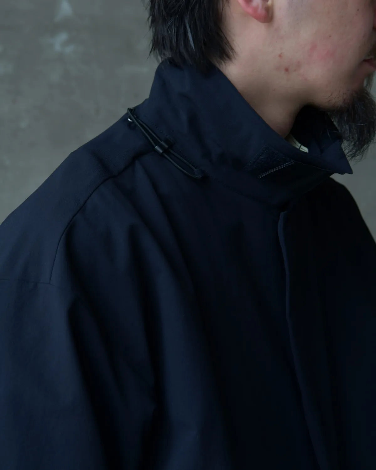 N.HOOLYWOOD TEST PRODUCT EXCHANGE SERVICE / DRAWSTRING SHIRT (9261-SH51-004)