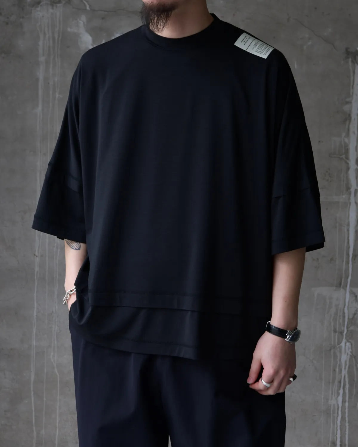 N.HOOLYWOOD TEST PRODUCT EXCHANGE SERVICE / LAYERED T-SHIRT (9261-CS54-007)