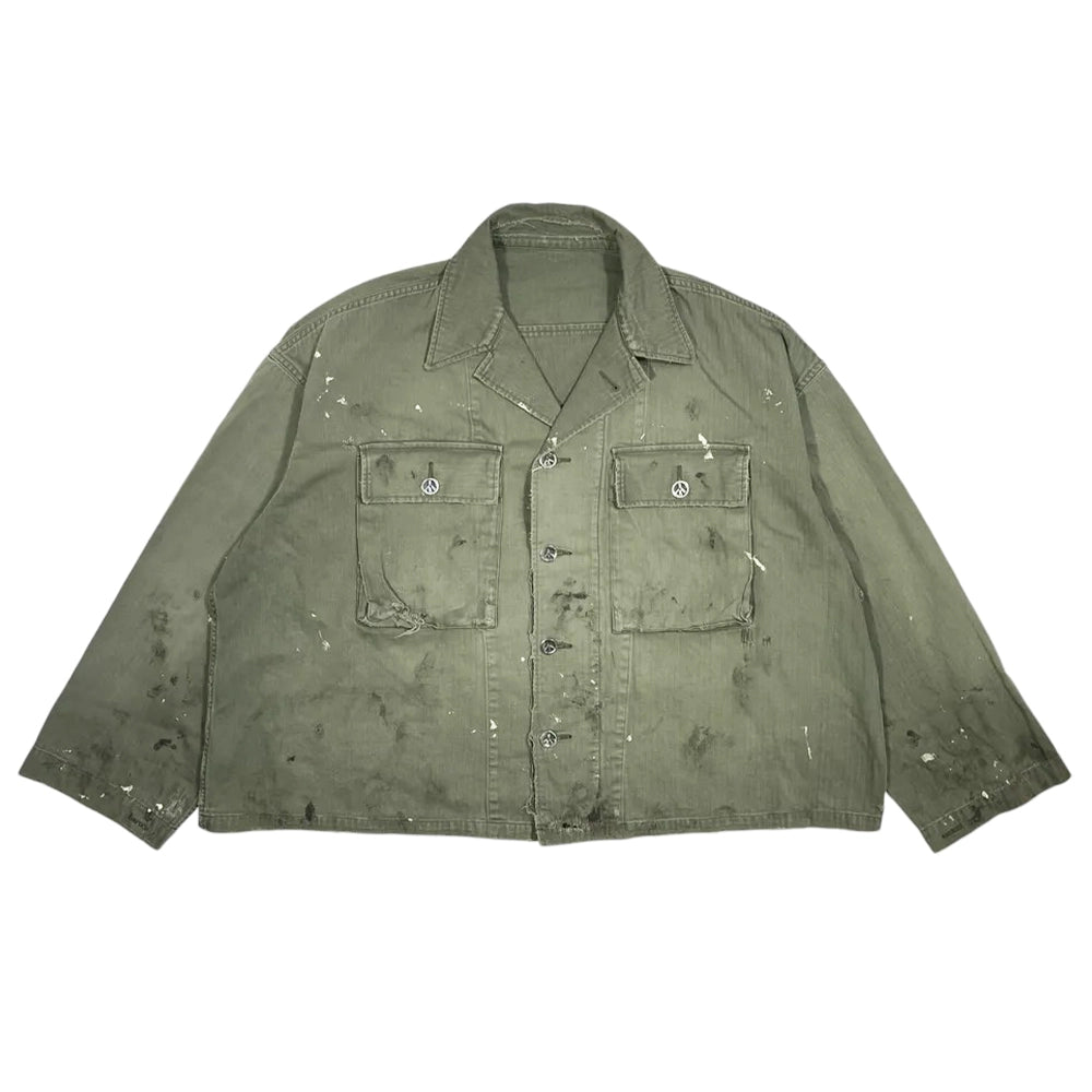 READYMADE のHBONE SHIRT JACKET (RE-CO-KH-00-00-259)