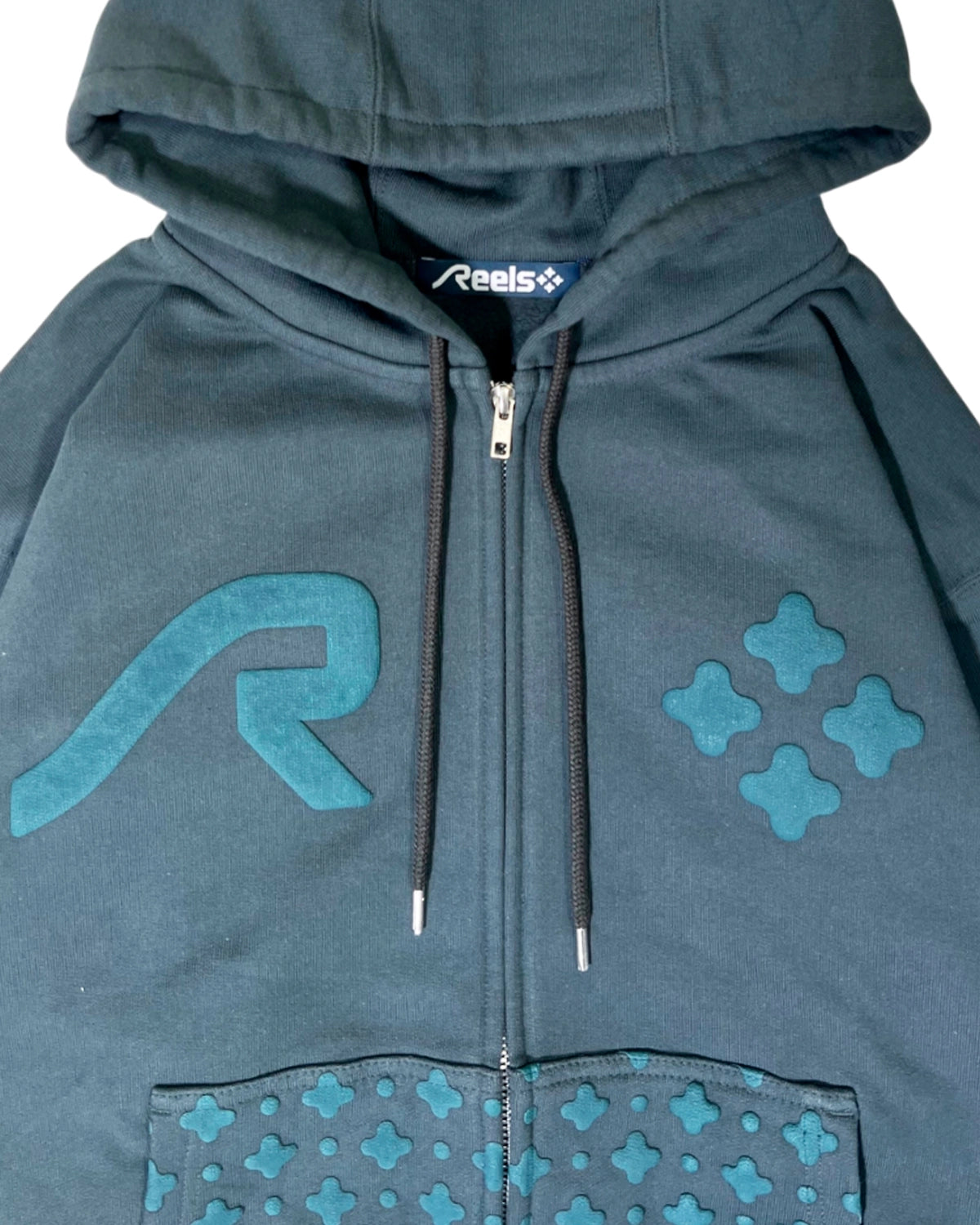 Reels (※ J.B. Voice EXCLUSIVE ) / PUFF PRINT ZIP HOODIE (RE26SP01-KT002)