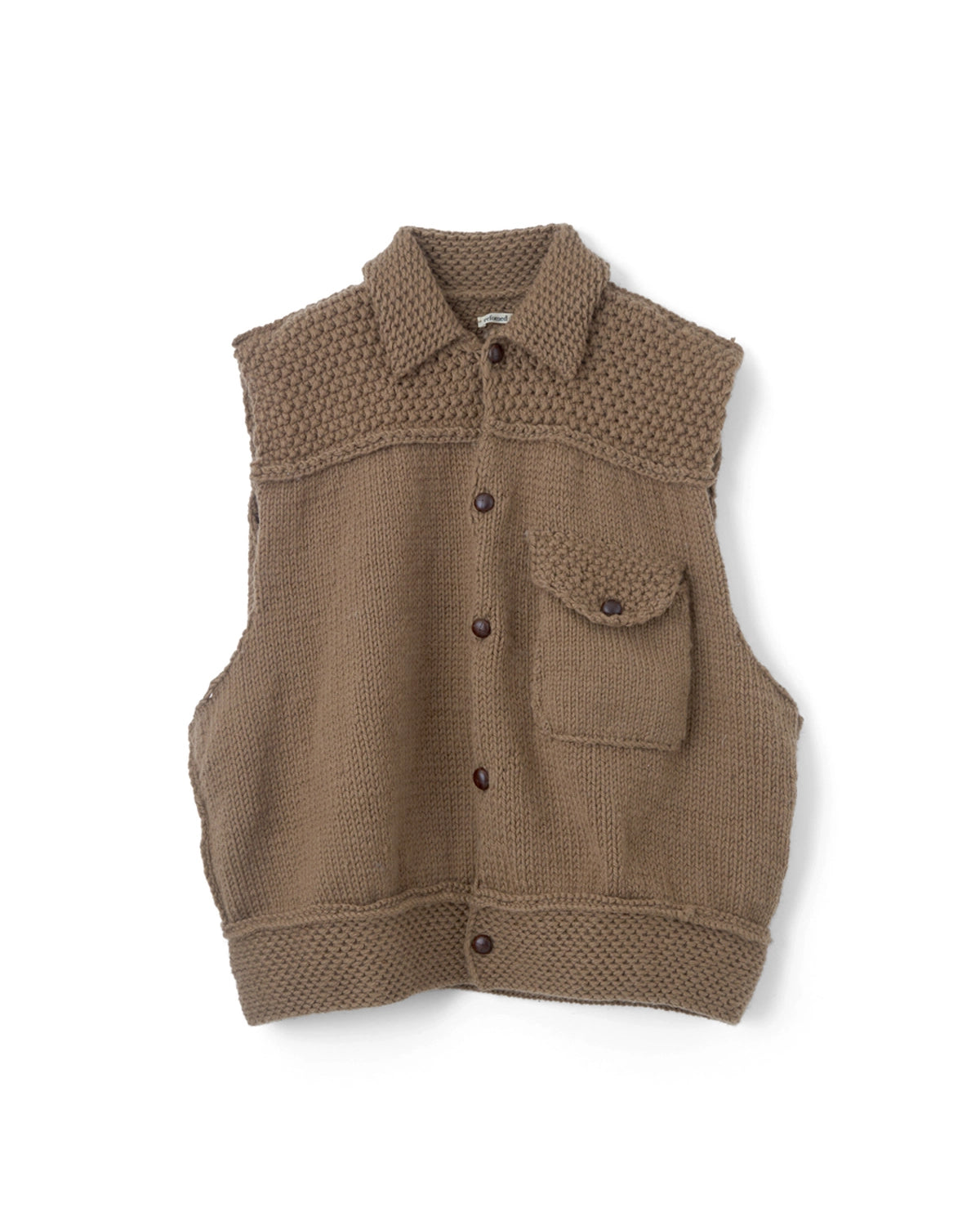 refomed / GRANNY KNIT VEST (REKN-012)