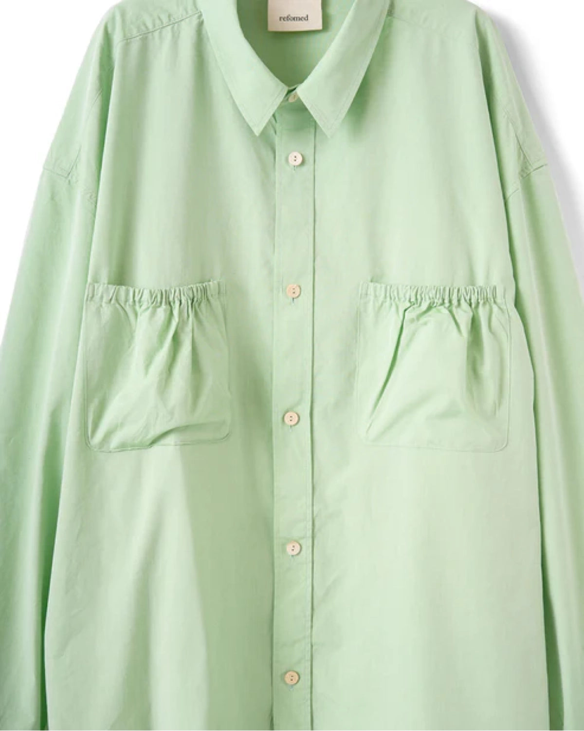 refomed / WRIST PATCH WIDE SHIRT (RESH-029)