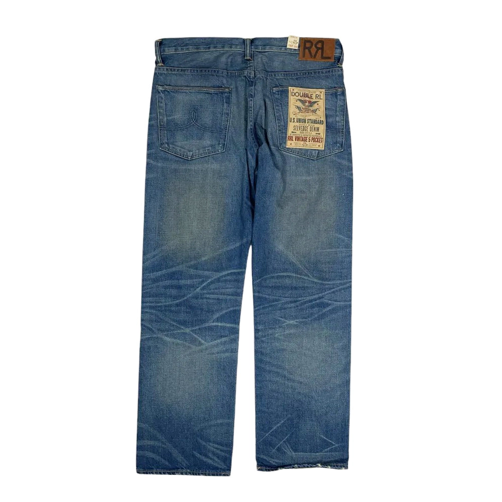 RRL ヴィンテージ5ポケット セルビッジジーンズ RRL (ダブルアールエル) ヴィンテージ5ポケットデニムパンツ