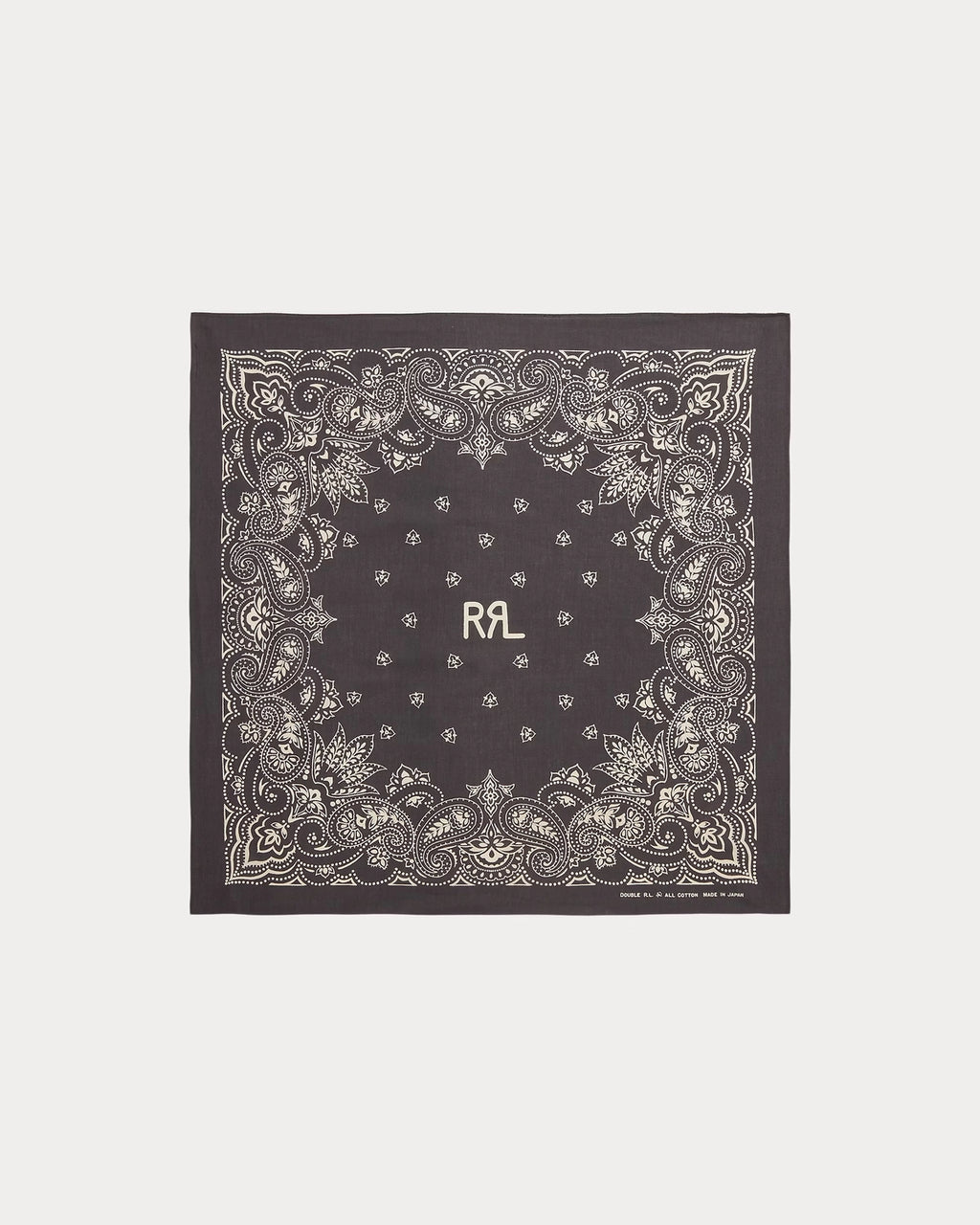 RRL (ダブルアールエル) ロゴ コットン バンダナ | 公式通販
