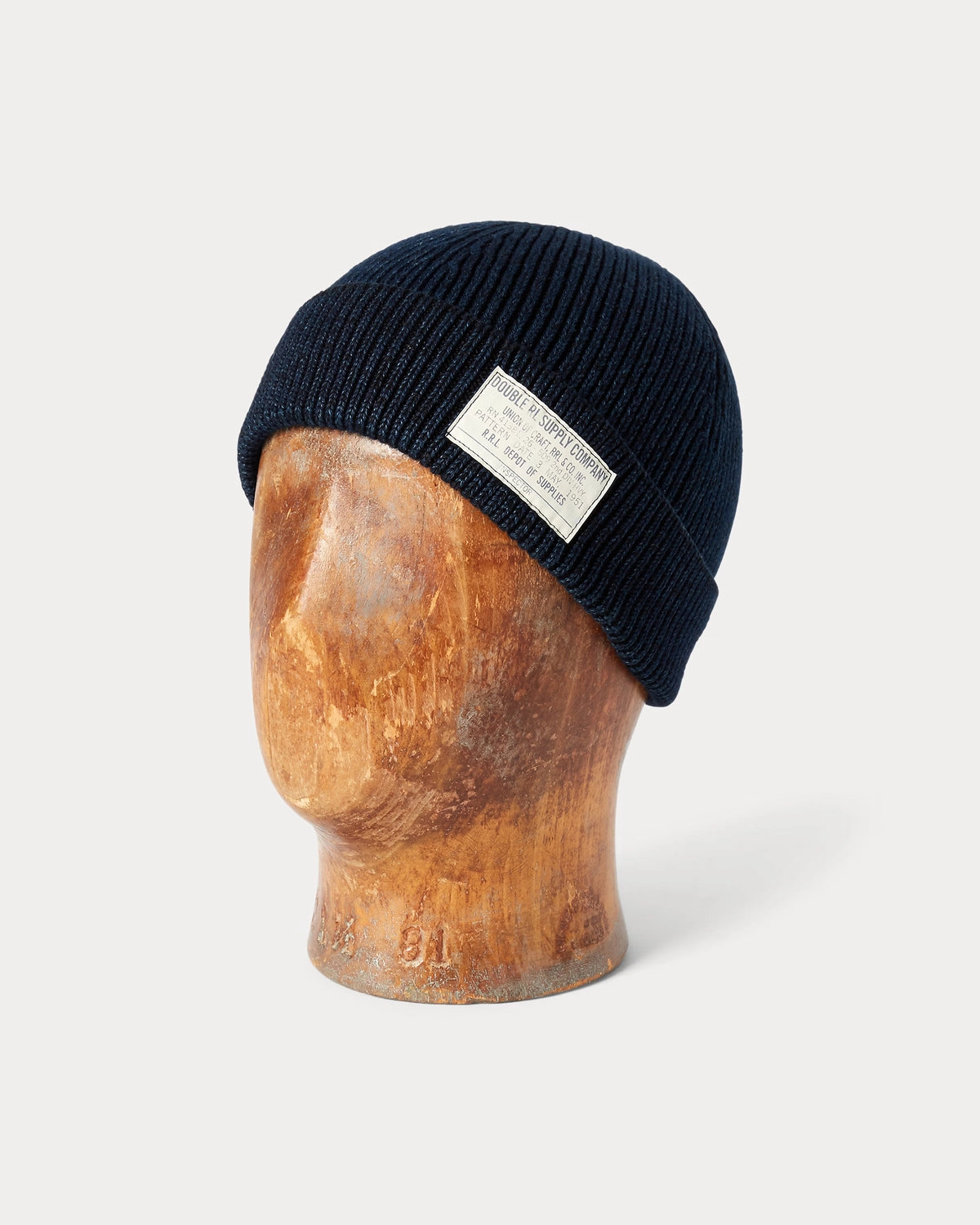 RRL の インディゴダイド コットン ウォッチ キャップ (1441MARRHGS0J420007)