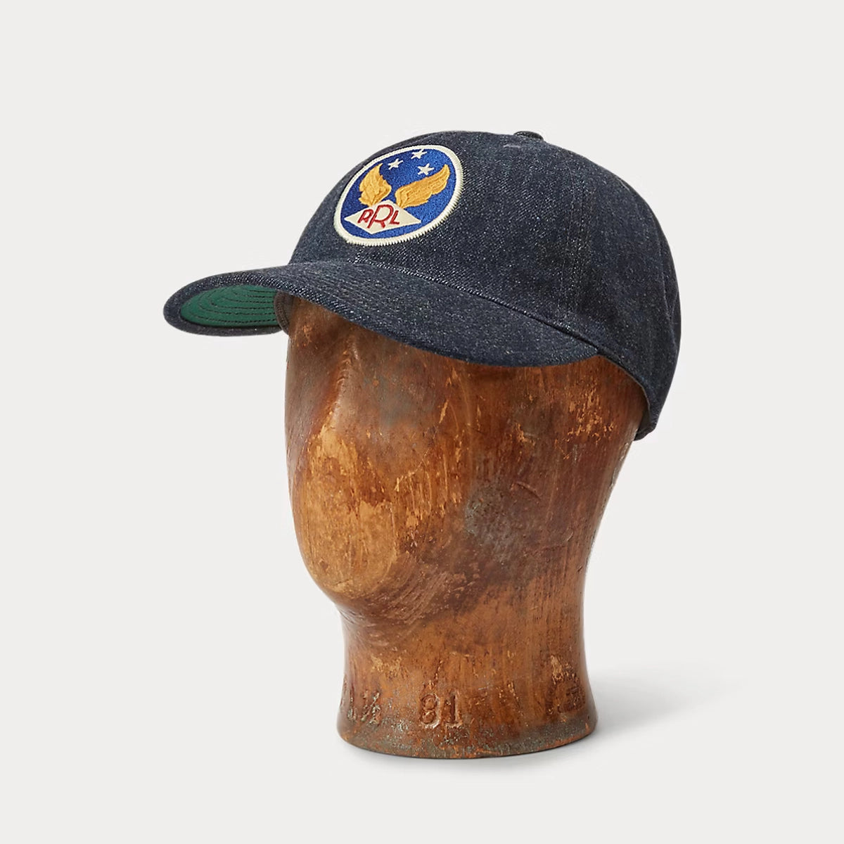 RRL (ダブルアールエル) ウィングドロゴ デニム ボール キャップ