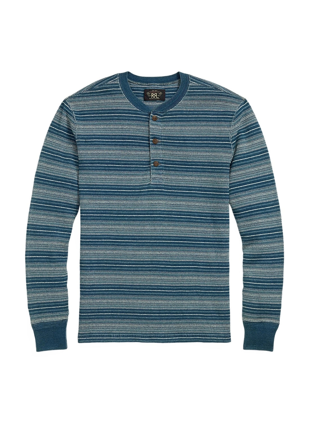 RRL (ダブルアールエル) インディゴ ストライプド ジャカード RRL (ダブルアールエル) インディゴ ストライプド ジャカード