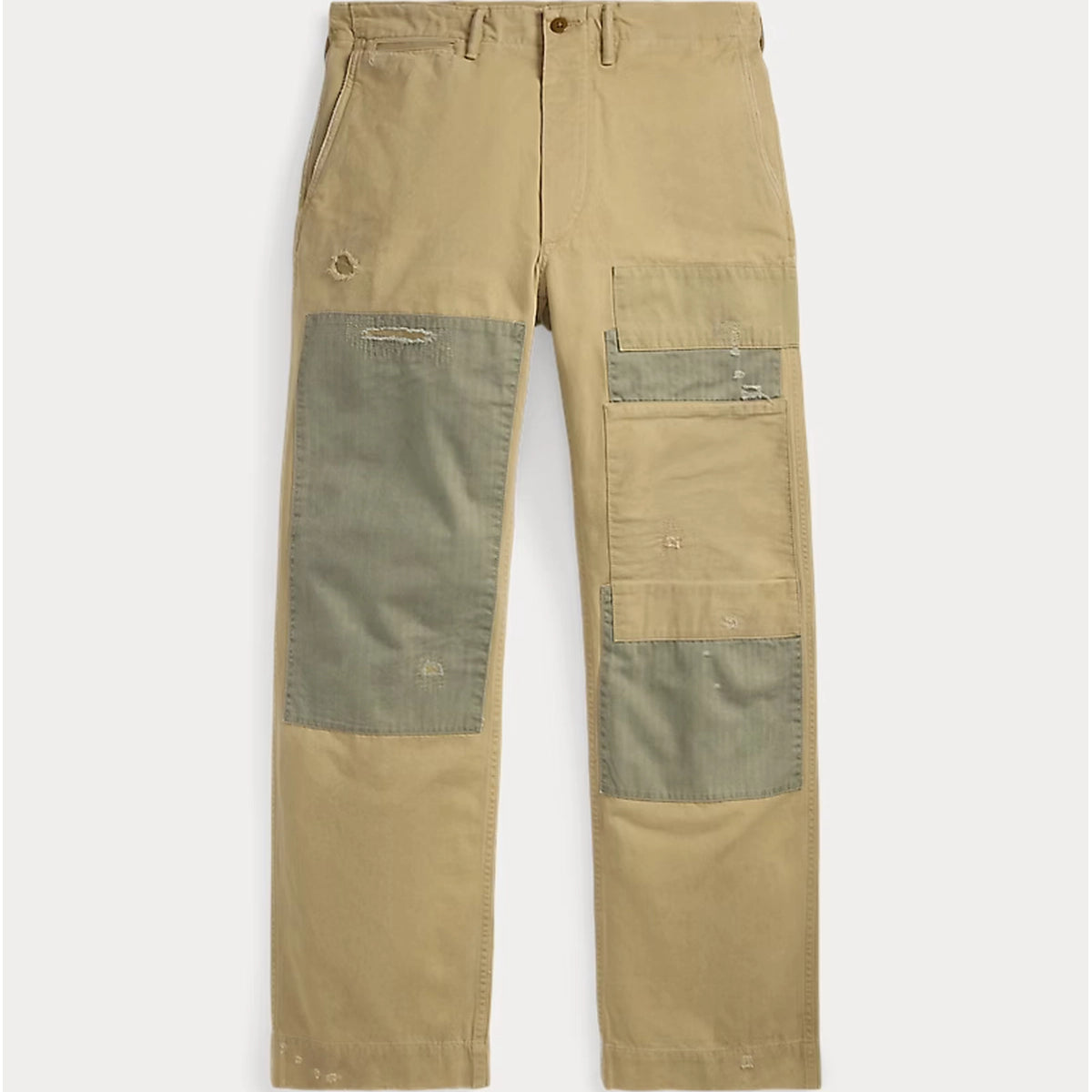 RRL ワークパンツ RRL (ダブルアールエル) リペアード チノ フィールド パンツ