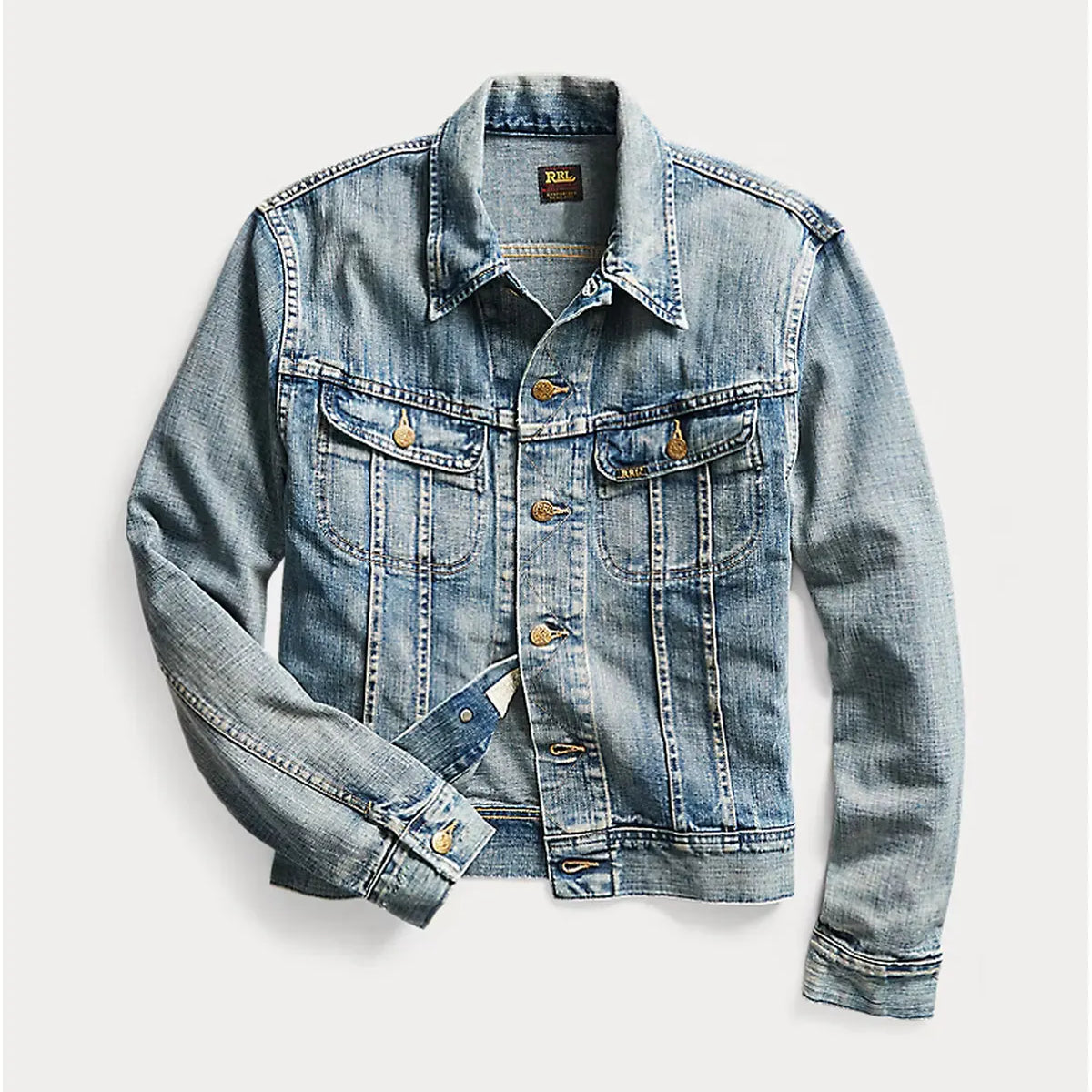 ケ*ん様 RRL トラッカー デニム ジャケット RRL / Leeland インディゴ デニム トラッカー ジャケット | 公式通販