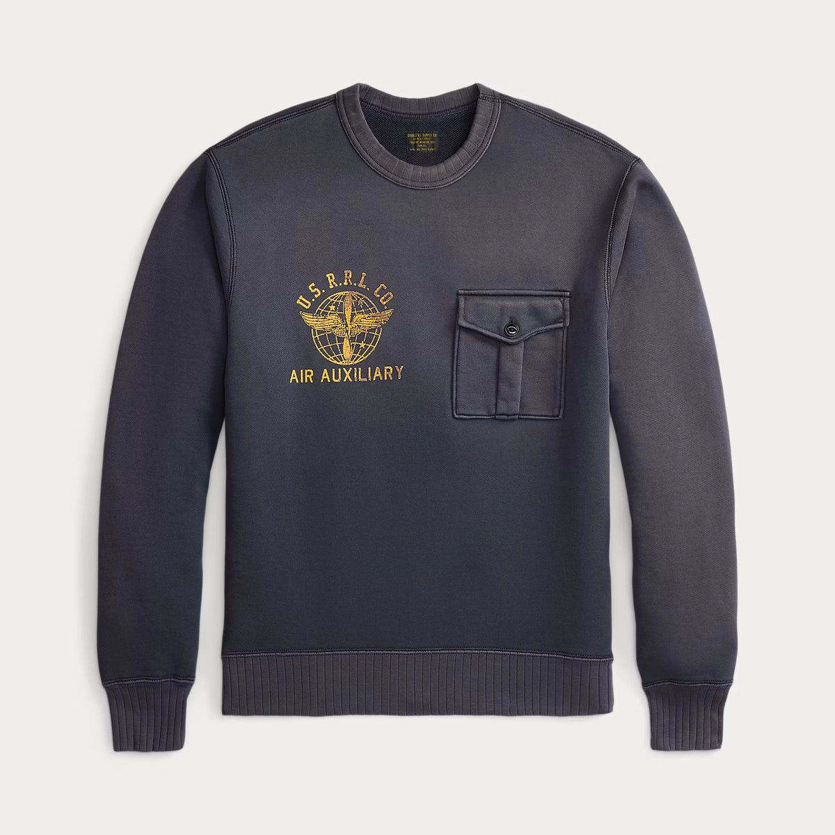 RRL (ダブルアールエル) フレンチ テリー グラフィック スウェット RRL (ダブルアールエル) フレンチ テリー グラフィック スウェット