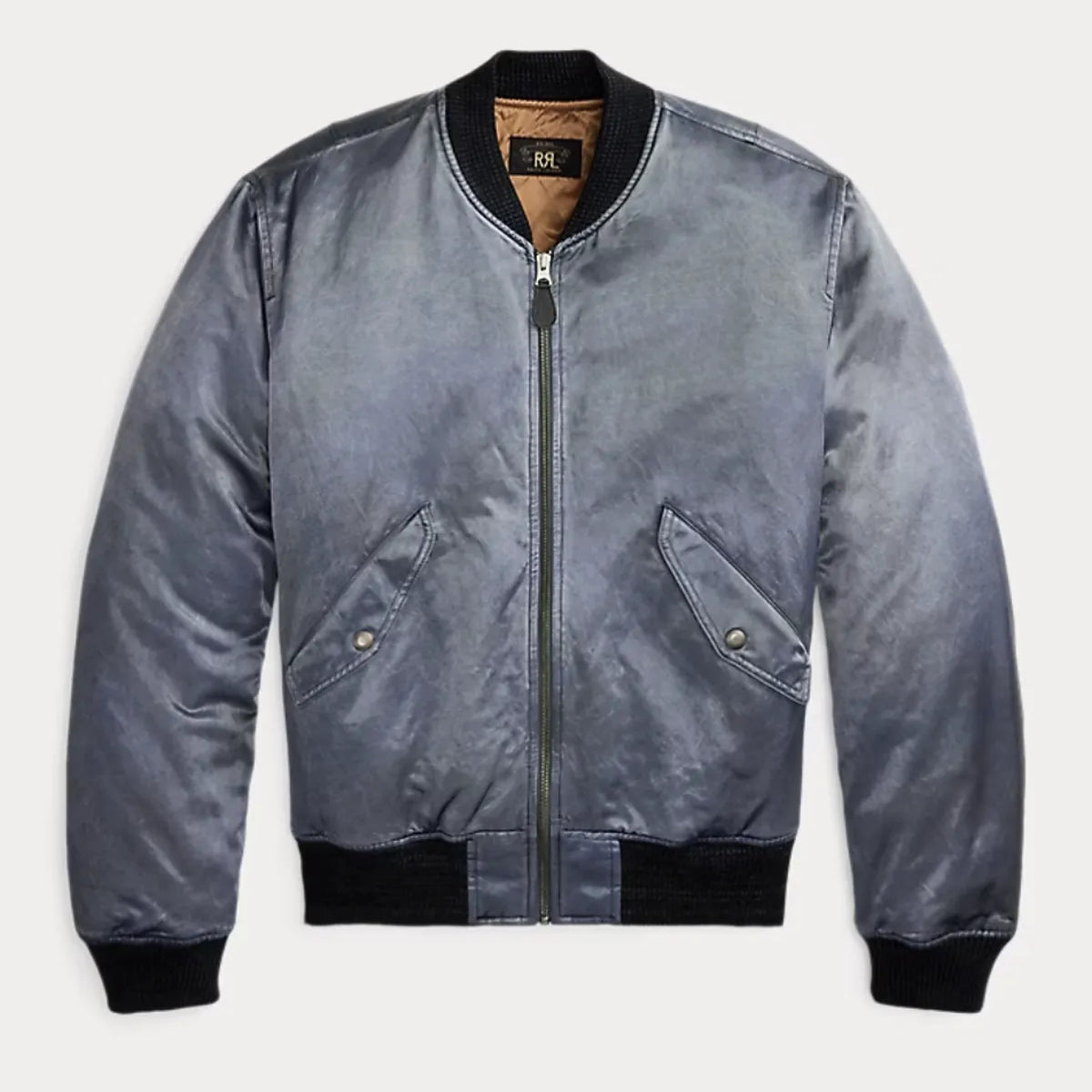 RRL (ダブルアールエル) エンブロイダリー サテン フライト ジャケット