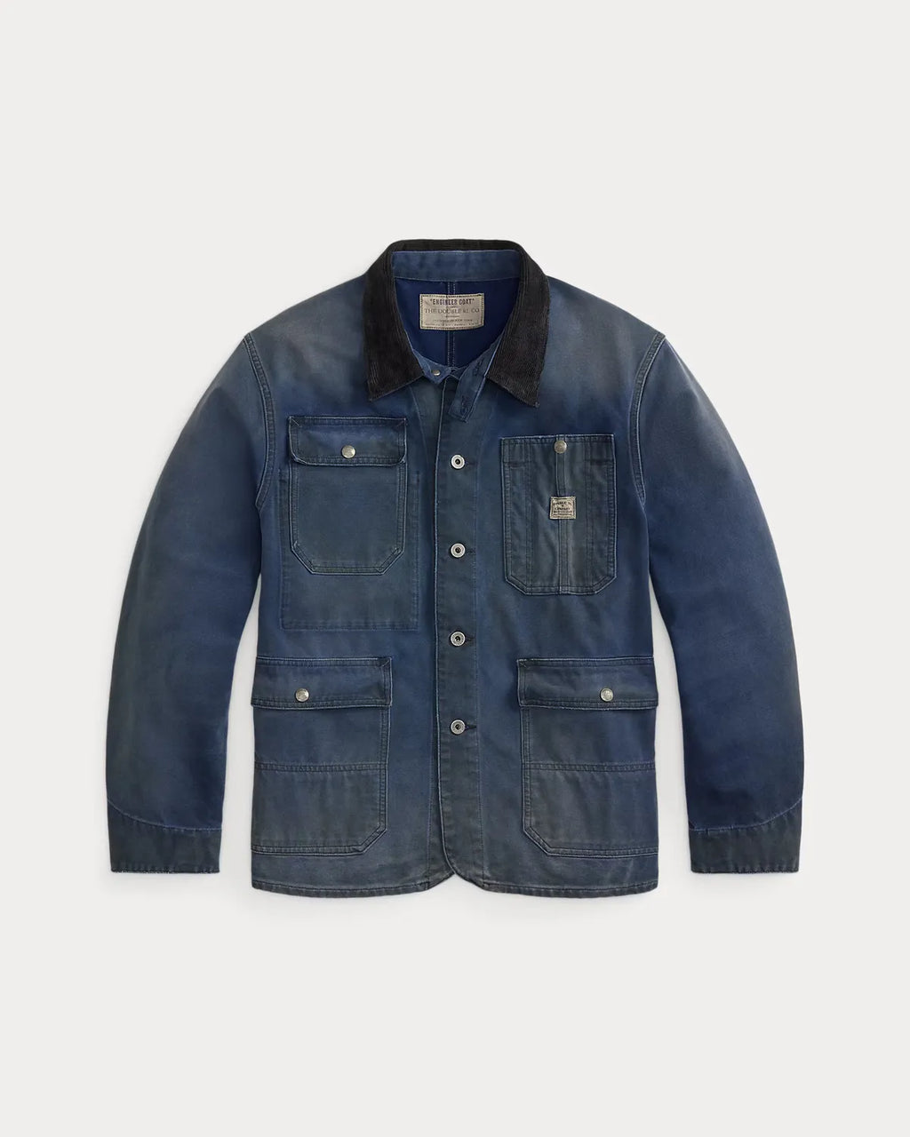 送料無料/【新品、未使用】RRL　RRLアメリカン・ワークウェア バナー RRL / Canvas Engineer Jacket with Corduroy Collar | 公式通販・JACK