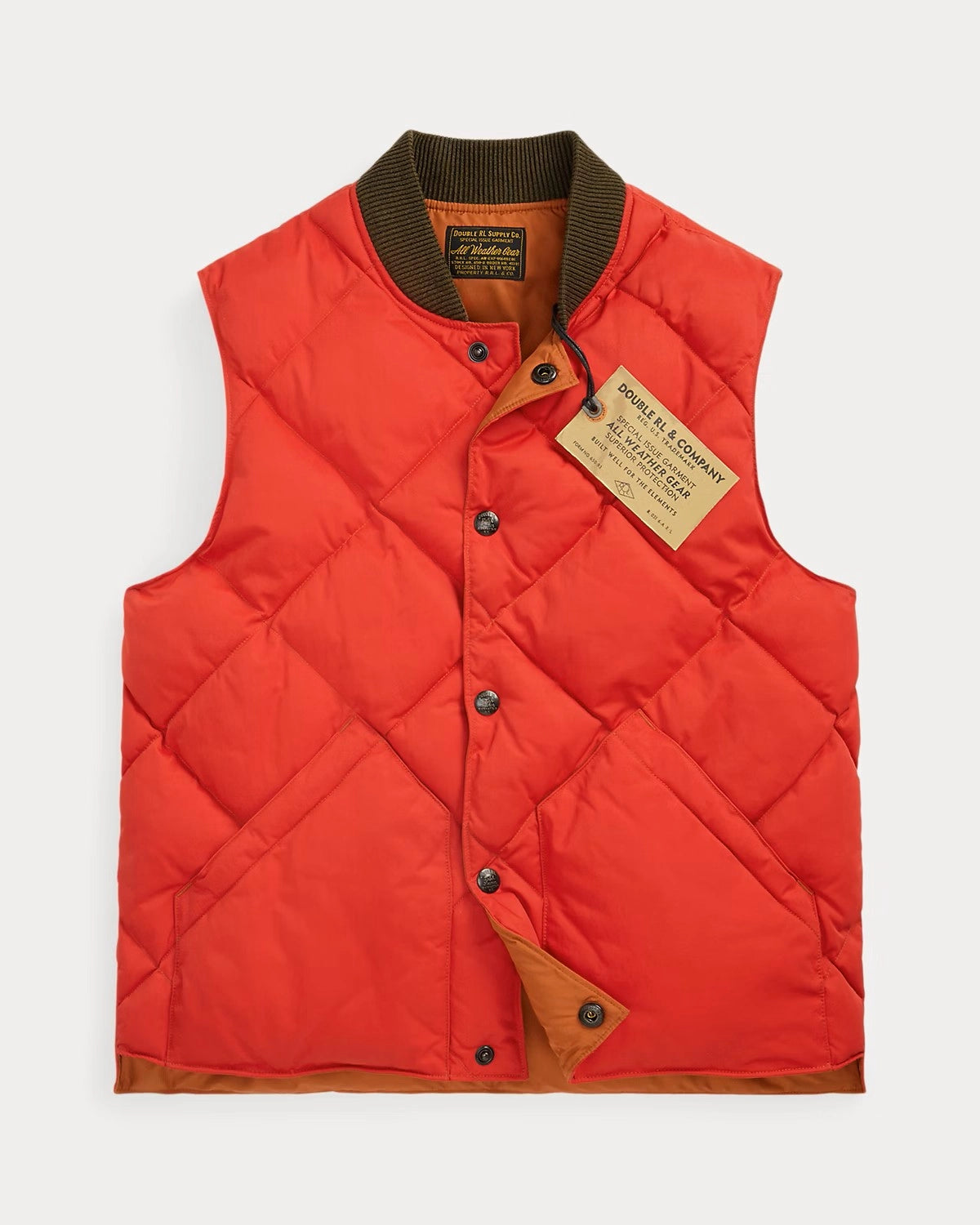 RRL の キルテッド ベスト (MNRROTW1N220064)