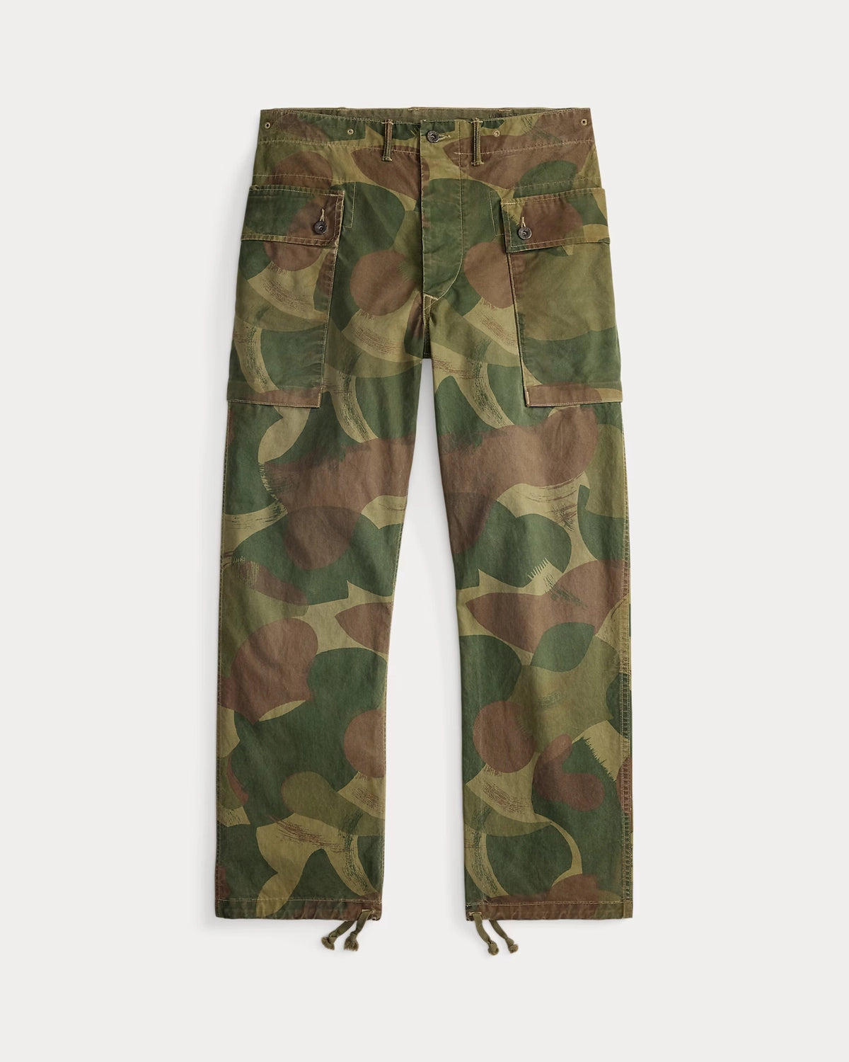 RRL のカモ ポプリン カーゴ フィールド パンツ (MNRRPNT14A20038)