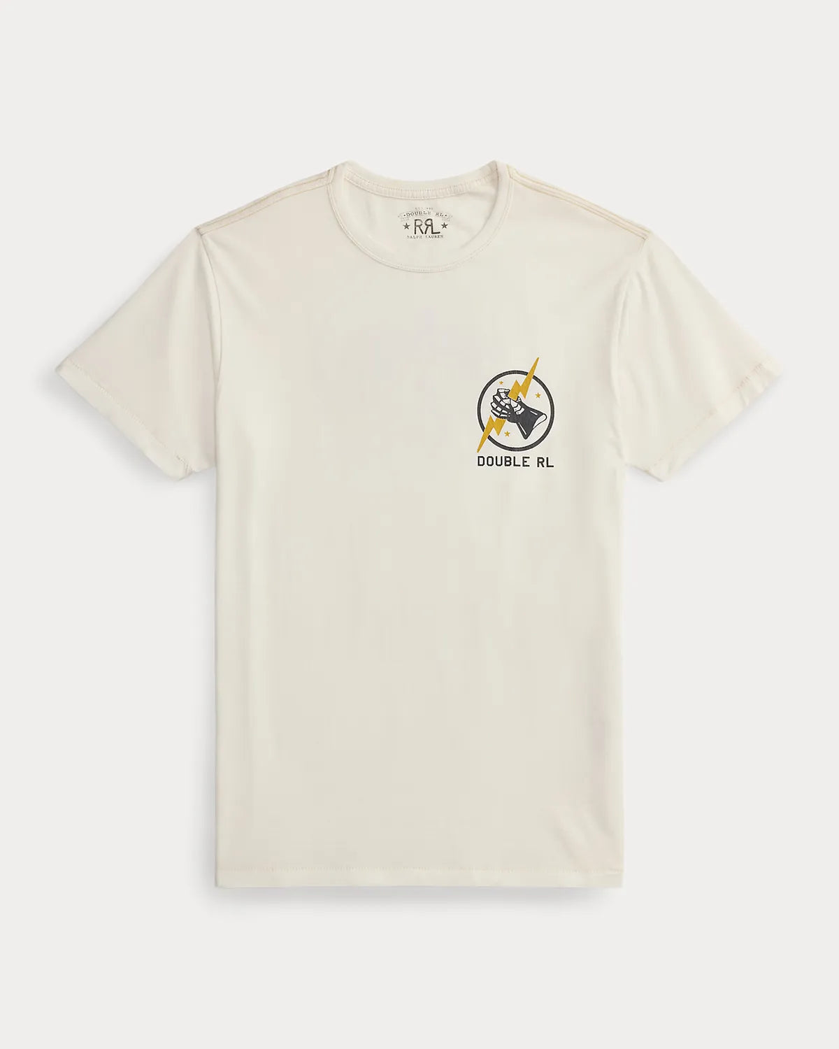 RRL の ガーメントダイド ジャージー グラフィック Tシャツ (MNRRTSH1N820181)