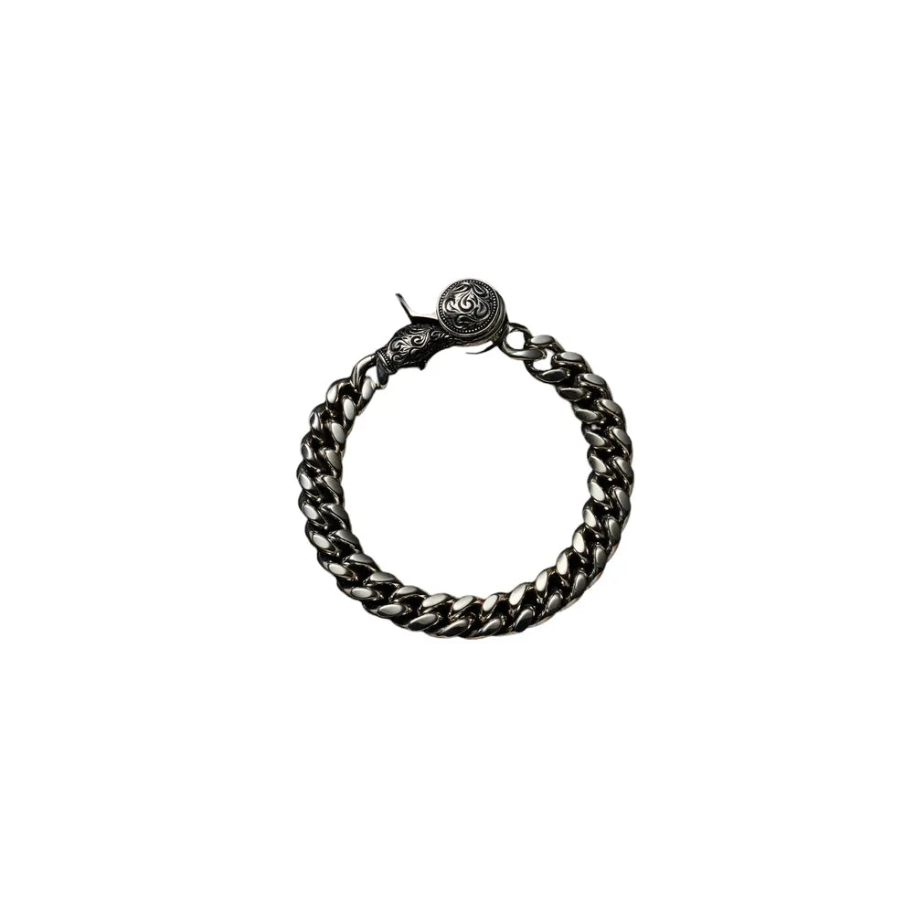 ANTIDOTE BUYERS CLUB の ENGRAVED CLASSIC CHAIN BRACELET BRACELET (RX-620)