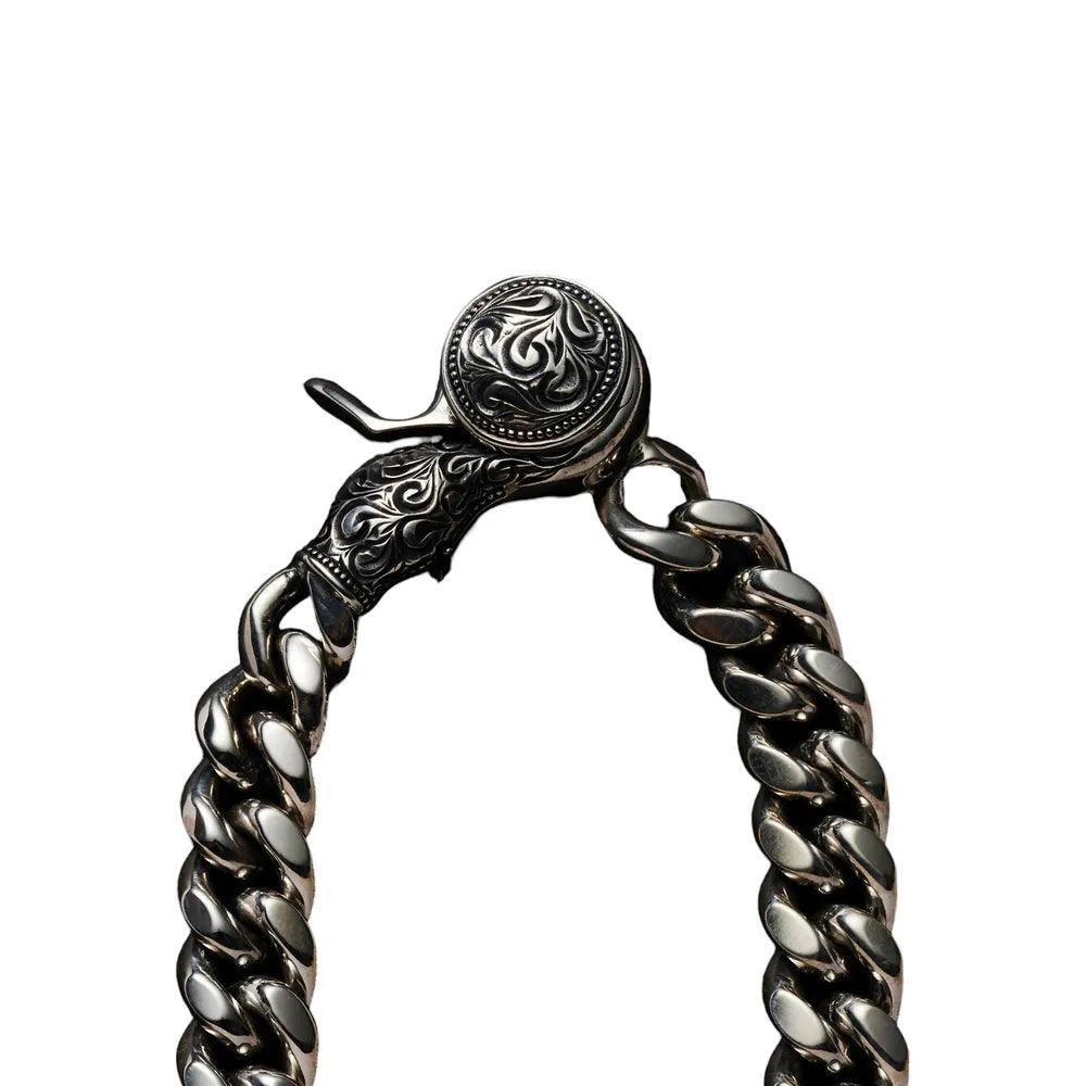 ANTIDOTE BUYERS CLUB / ENGRAVED CLASSIC CHAIN BRACELET BRACELET (RX-620)