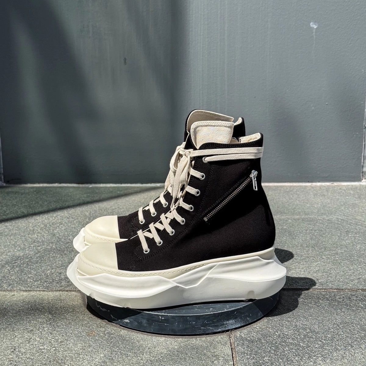 【期間限定出品】RickOwens SNEAKERS 42 Rick Owens DRKSHDW (リックオウエンス ダークシャドウ) / DENIM SHOES