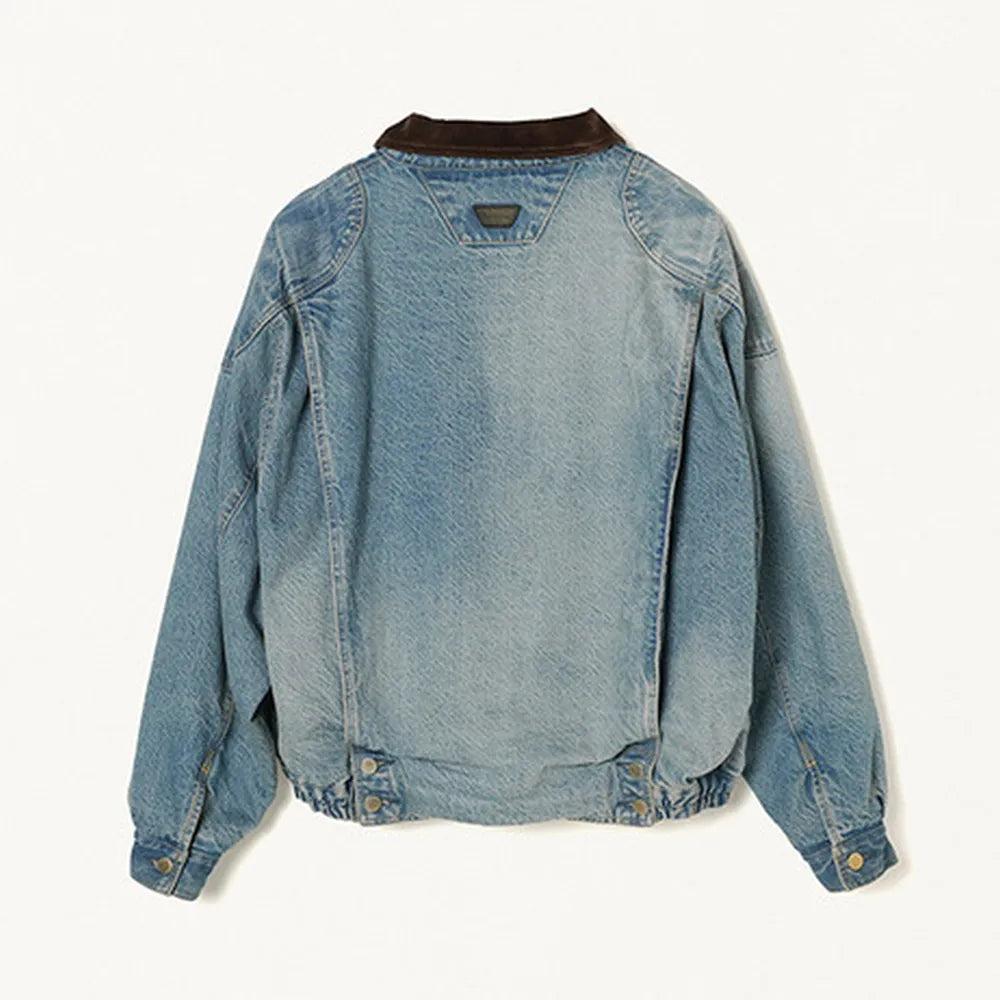 FORSOMEONE / MOTO JACKET DENIM (78000959)