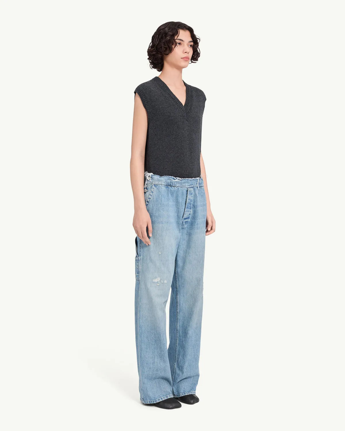 MM6 / ワイドレッグジーンズ -WOMEN'S- (S52KA0578M30055)
