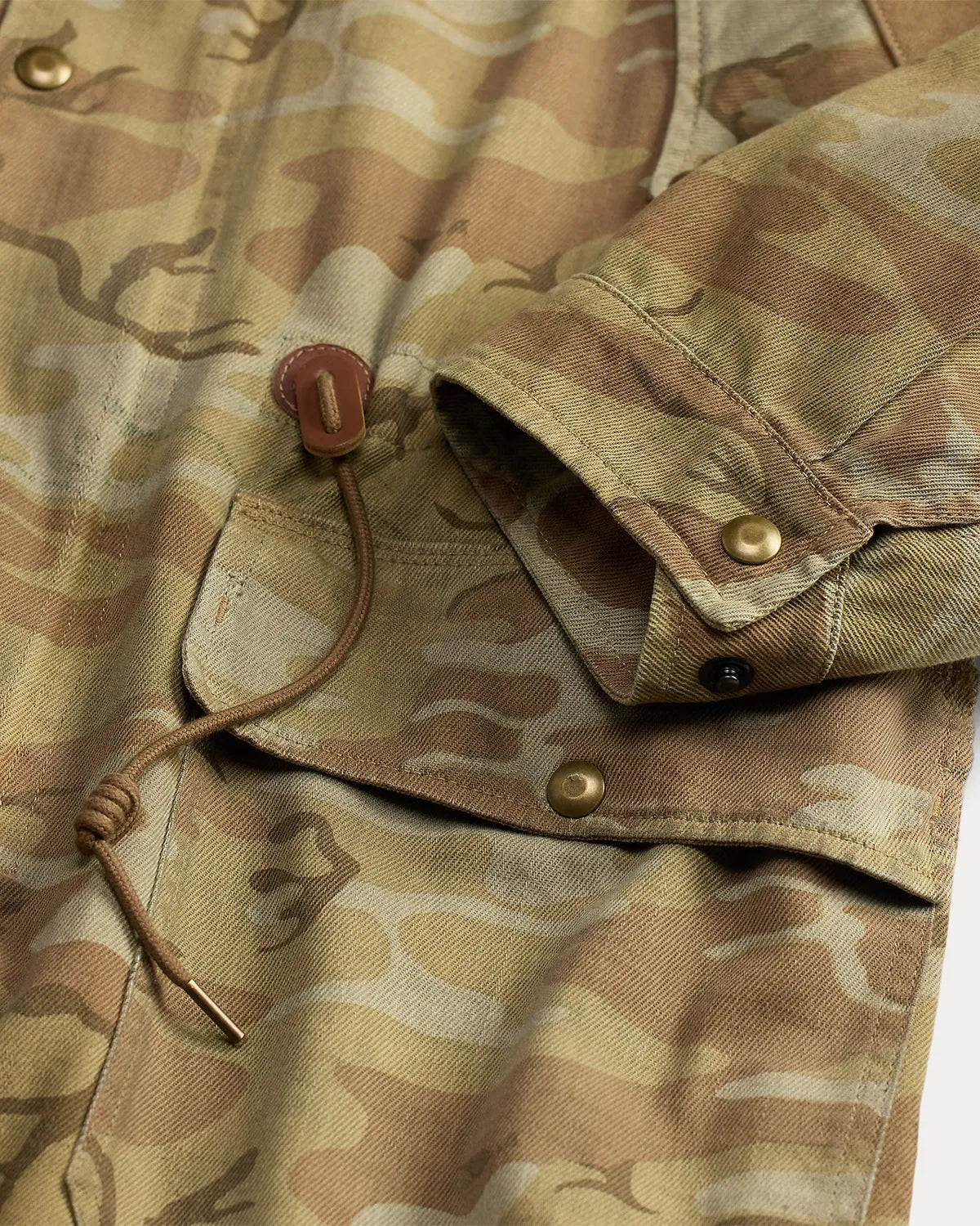 RRL / ダブルサイデッド カモ ツイル パーカー (MNRROTW12820167)