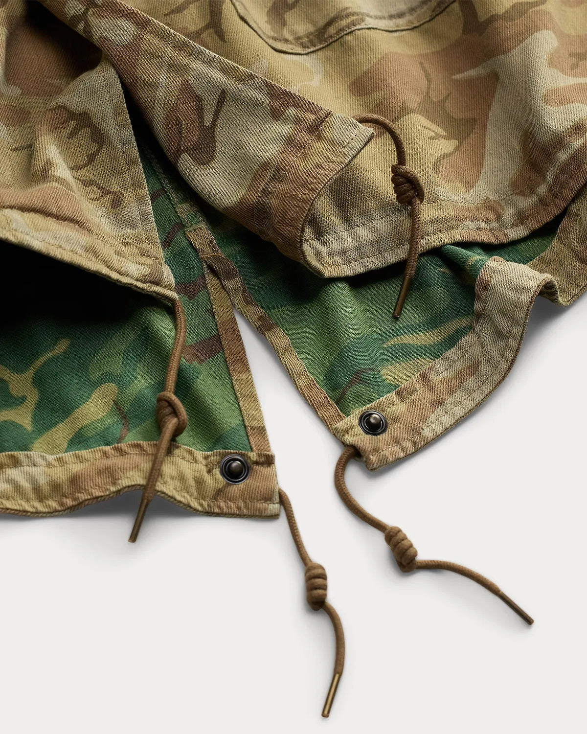 RRL / ダブルサイデッド カモ ツイル パーカー (MNRROTW12820167)