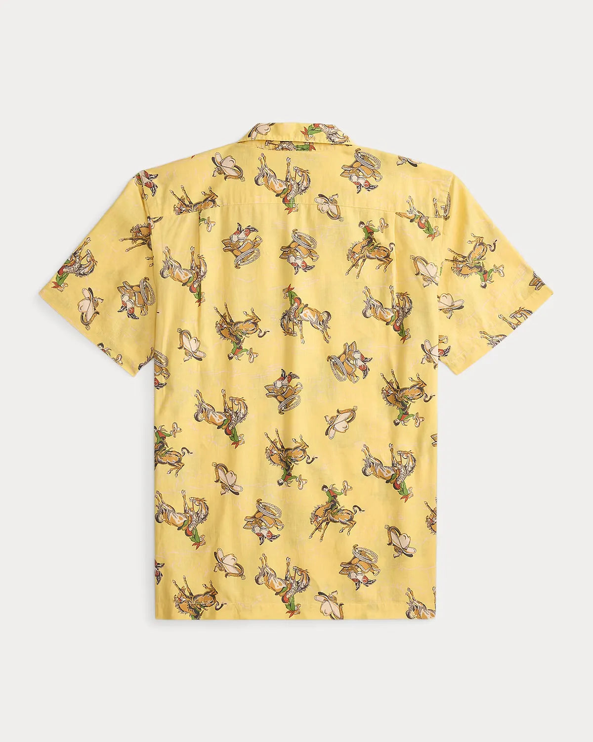 RRL / ウエスタンプリント リネンコットン キャンプ シャツ (MNRRW0V1N820065)