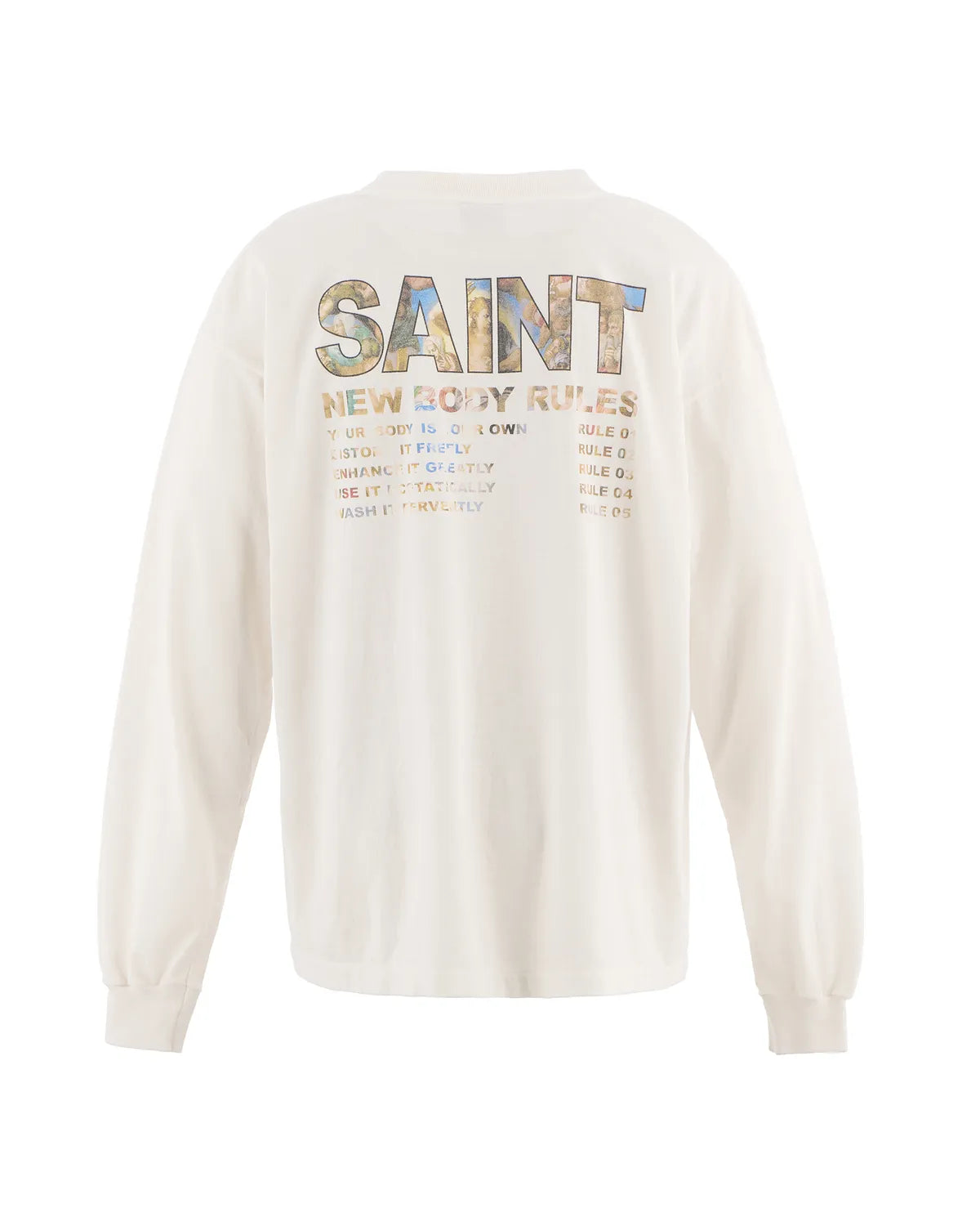 ©︎SAINT Mxxxxxx / LS TEE / NEW BODY RULES (SM-HR1-0000-035)