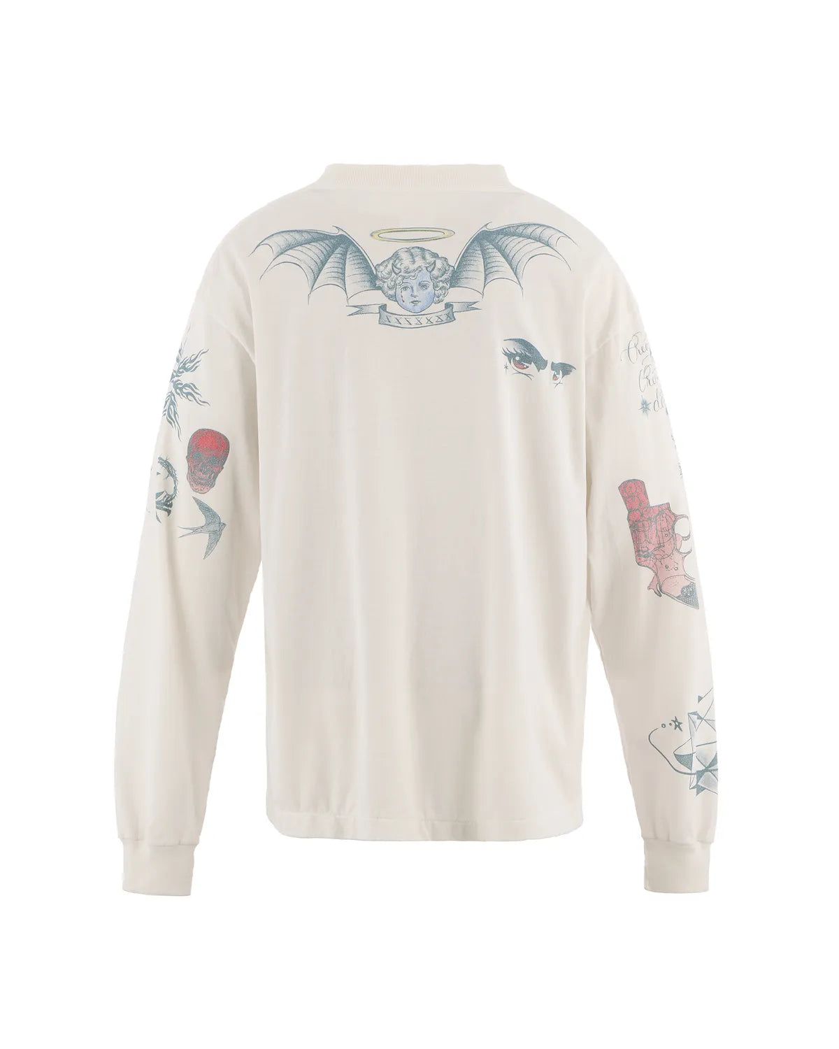 ©︎SAINT Mxxxxxx × Dr.WOO / DW_LS TEE_TATTOO (SM-HR1-0000-C29)