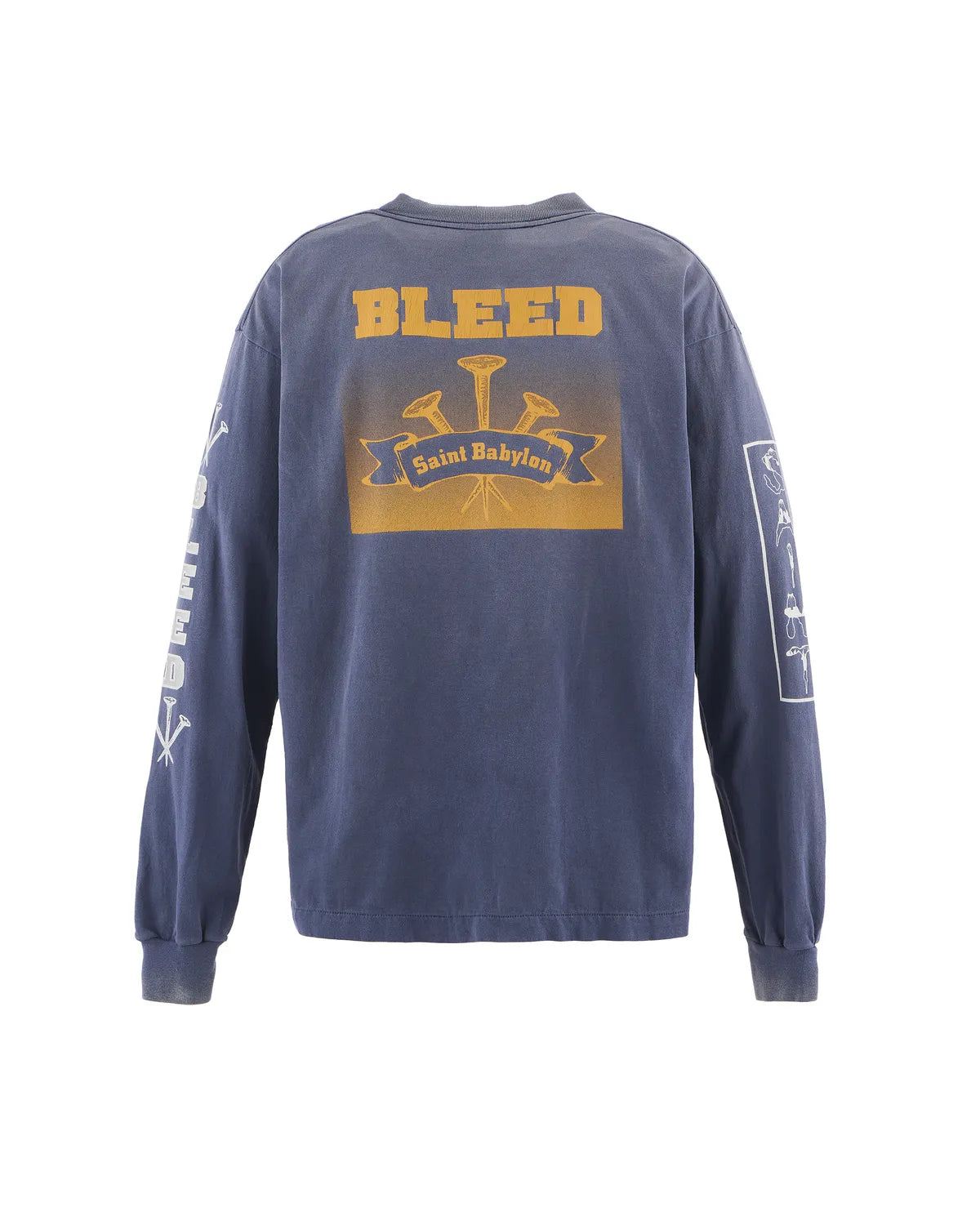 ©︎SAINT Mxxxxxx × BABYLON / BBLN_LS TEE_SAINT BABYLON (SM-HR1-0000-C49)
