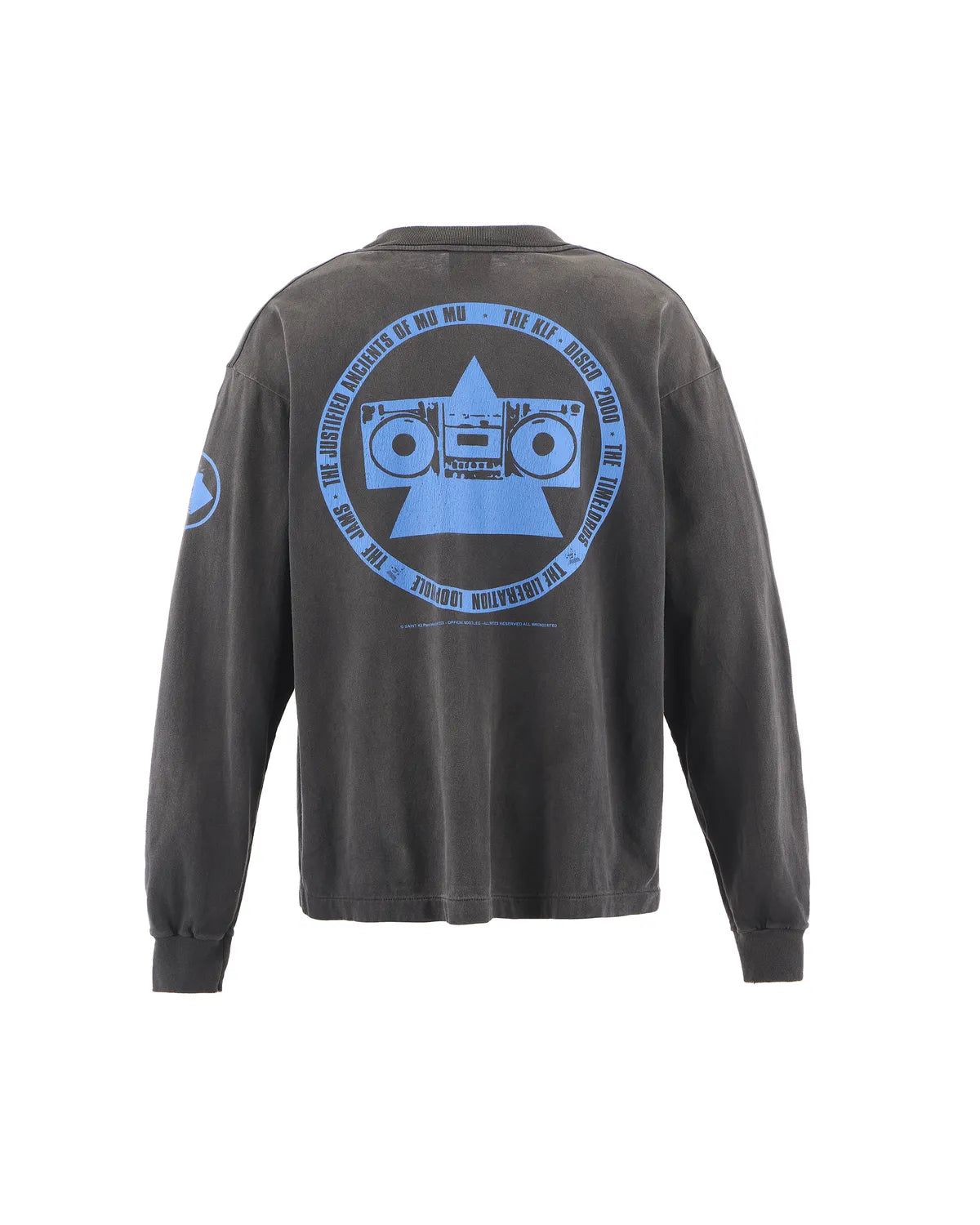 ©︎SAINT Mxxxxxx × The KLF / KLF_LS_TEE_BLUE KLF (SM-HR1-0000-C04)