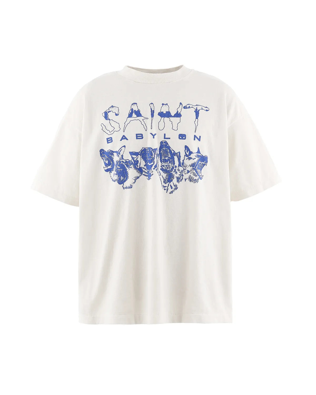 ©︎SAINT Mxxxxxx × BABYLON / BBLN_SS TEE_SAINT BABYLON (SM-HR1-0000-C48)
