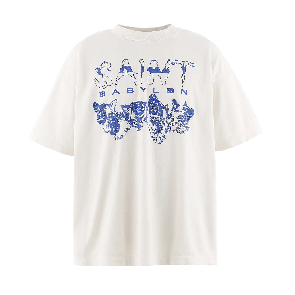 SAINT M×××××× (セントマイケル) × BABYLON BBLN_SS TEE_SAINT