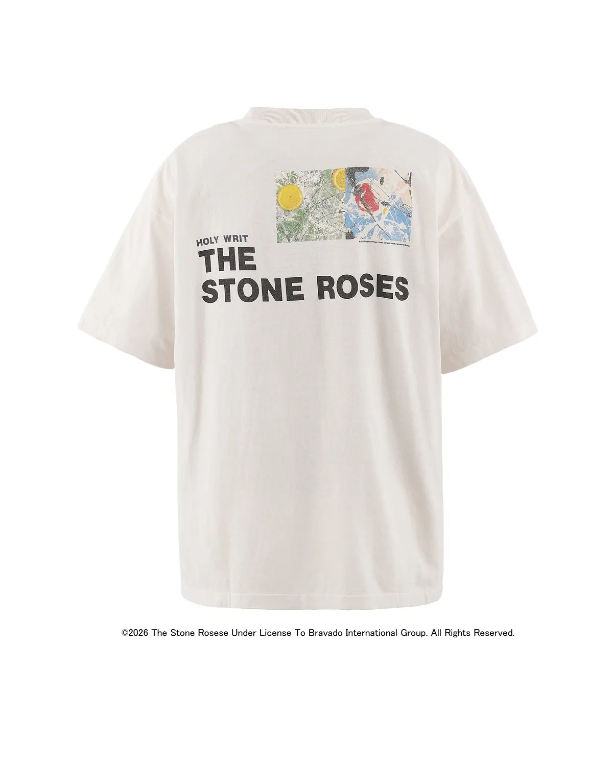 ©︎SAINT Mxxxxxx × THE STONE ROSES / TSR_SS T-SHIRT / LEMON (SM-MK8-0000-C75)