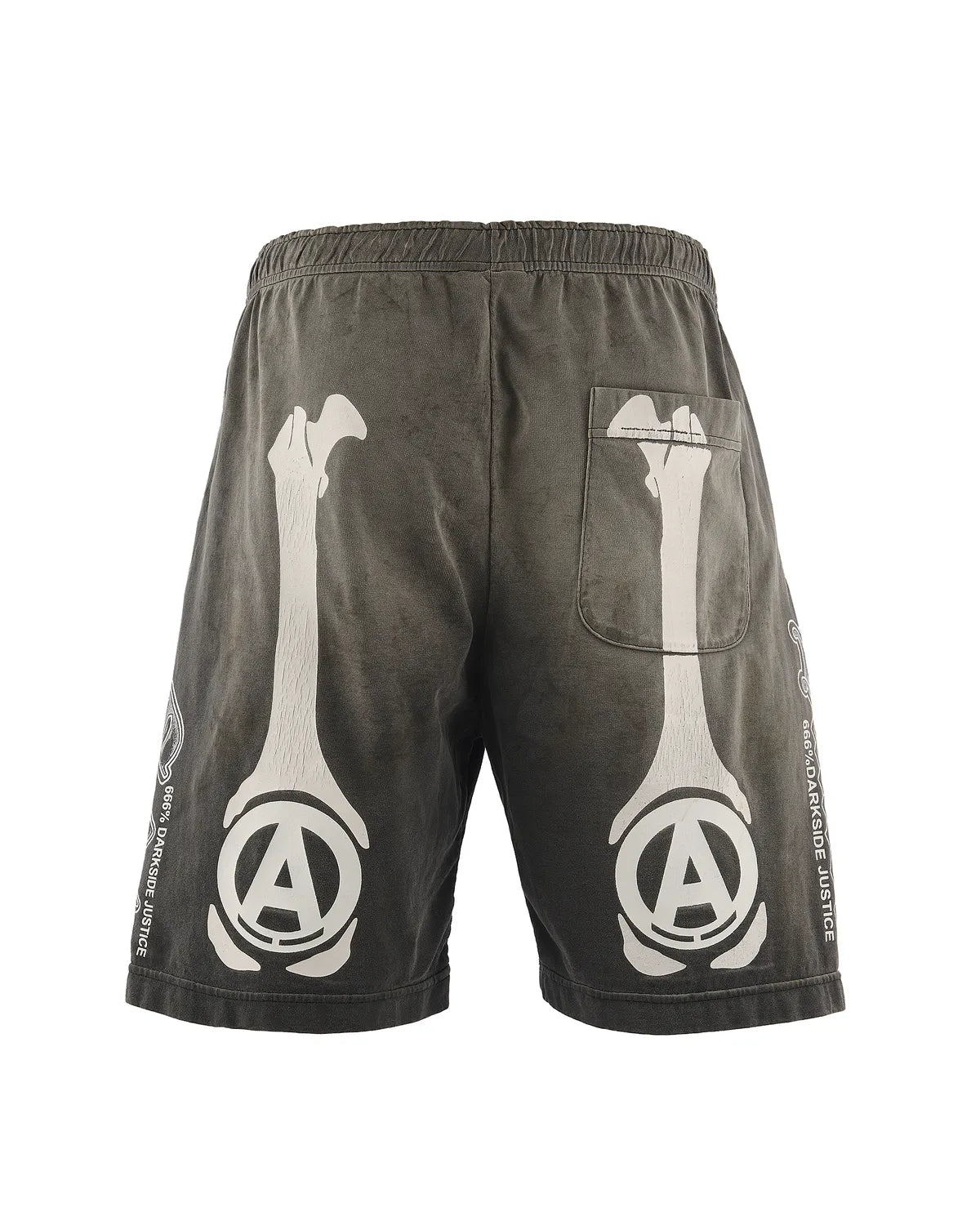 ©︎SAINT Mxxxxxx × BOUNTY HUNTER / BH_CUT SEW SHORTS / BONE (SM-HR8-0000-C33)