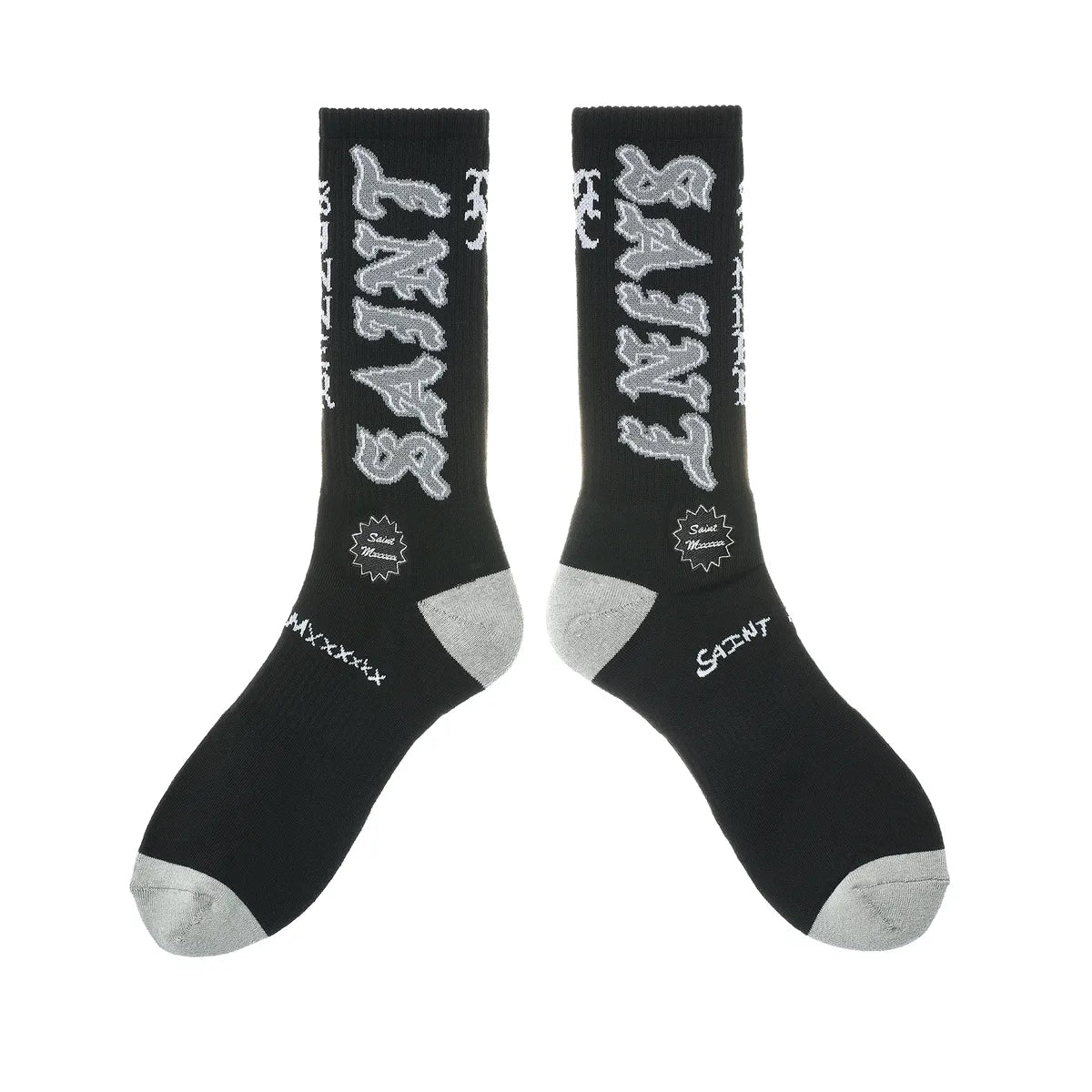saint mxxxxx デビル　ブラック ロゴ＆キャラクターソックス SAINT M×××××× (セントマイケル) / SOCKS / SAINT |公式通販・JACK in