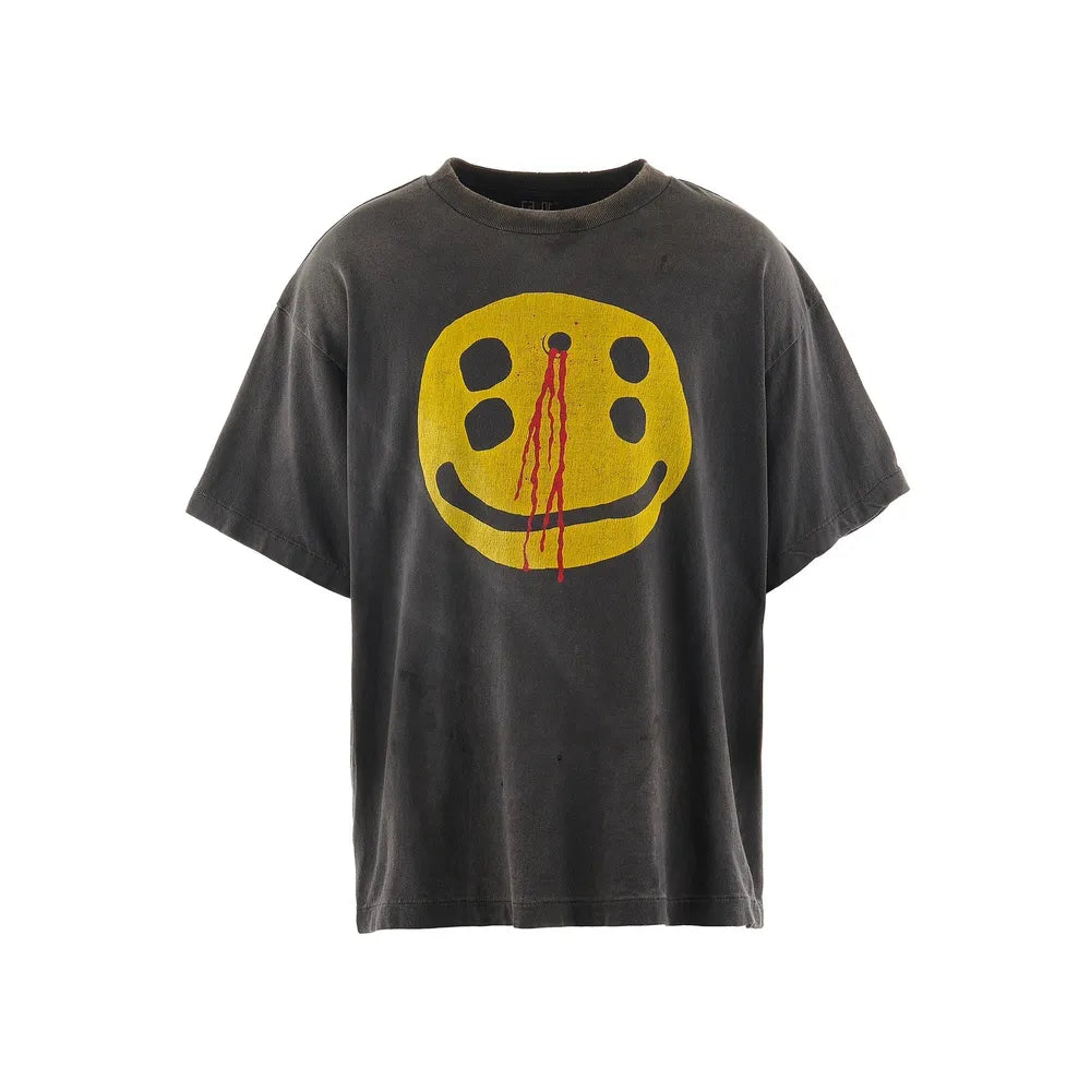 ©︎SAINT M×××××× × Cactus Plant Flea Market  CP_SS TEE/SMILE (SM-YS1-0000-C01)