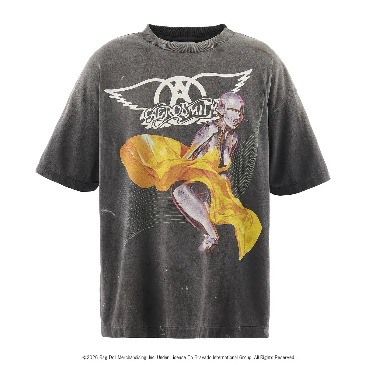 SAINT M×××××× (セントマイケル) / × AEROSMITH / AS_SS T-SHIRT