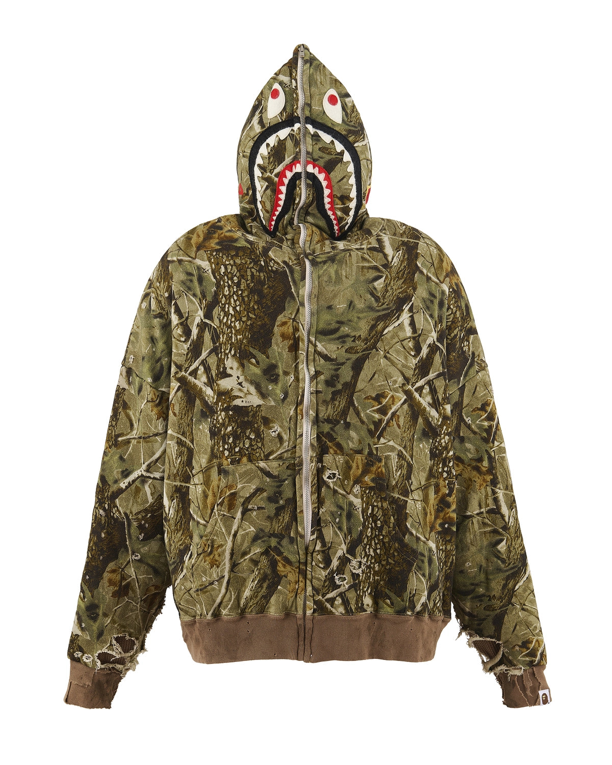 ©︎SAINT Mxxxxxx × A BATHING APE® の BAPE_ZIP HOODIE (SM-HR1-0000-C38)