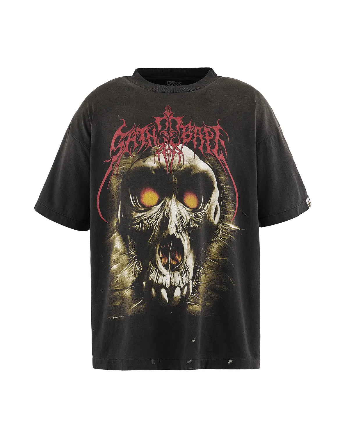 ©︎SAINT Mxxxxxx × A BATHING APE® の BEPA_SS TEE_SAINT BAPE (SM-HR1-0000-C37)