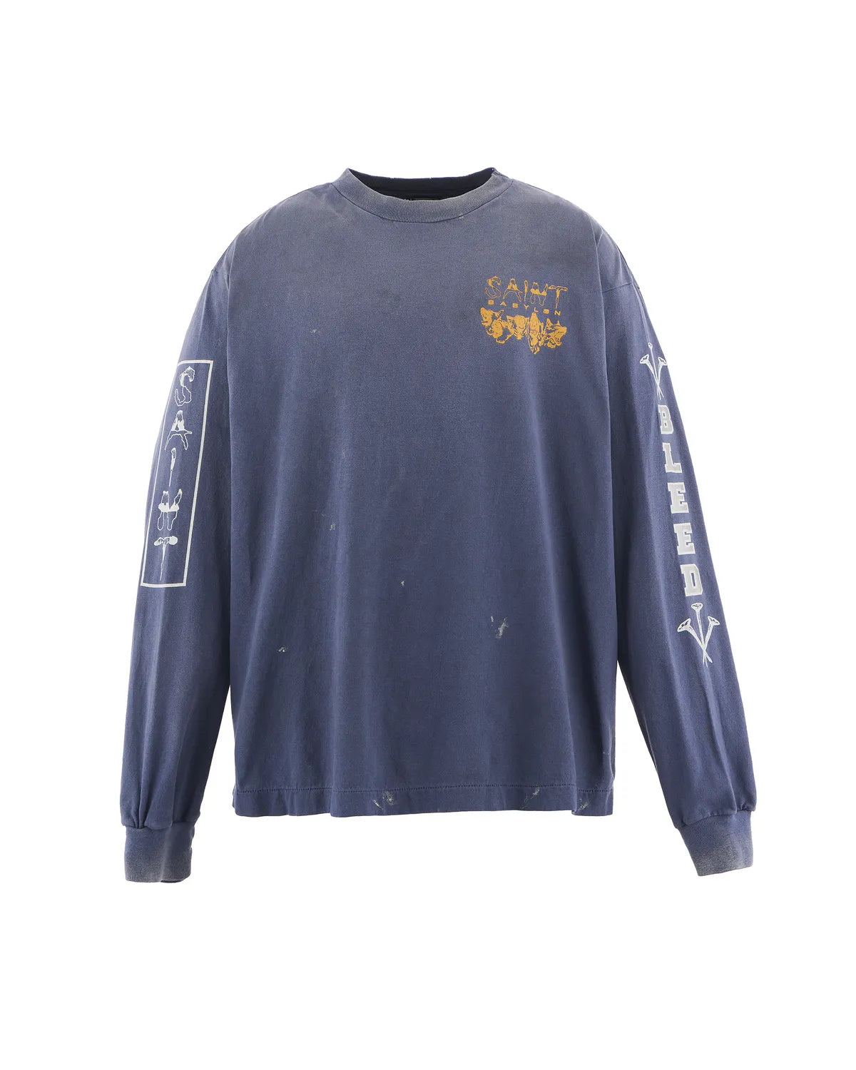 ©︎SAINT Mxxxxxx × BABYLON の BBLN_LS TEE_SAINT BABYLON (SM-HR1-0000-C49)