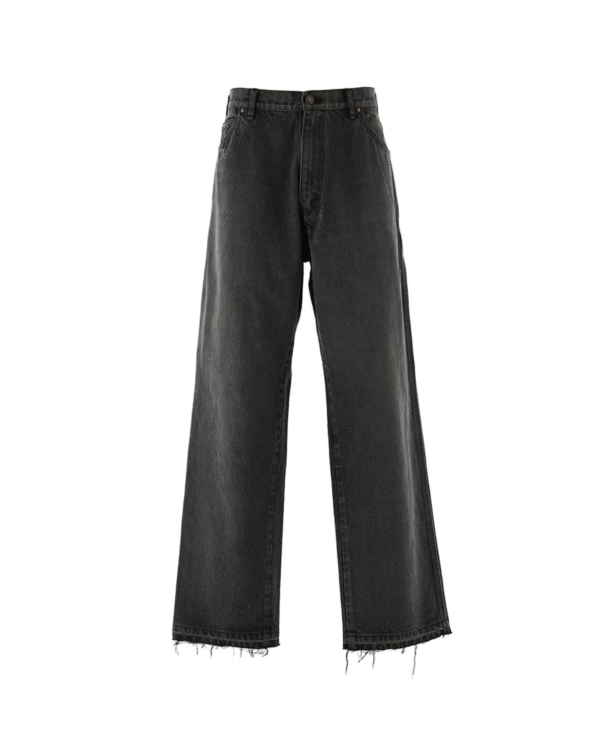 SAINT Mxxxxxx の BLK DENIM PAINTER PANTS (SM-MK1-0000-072)
